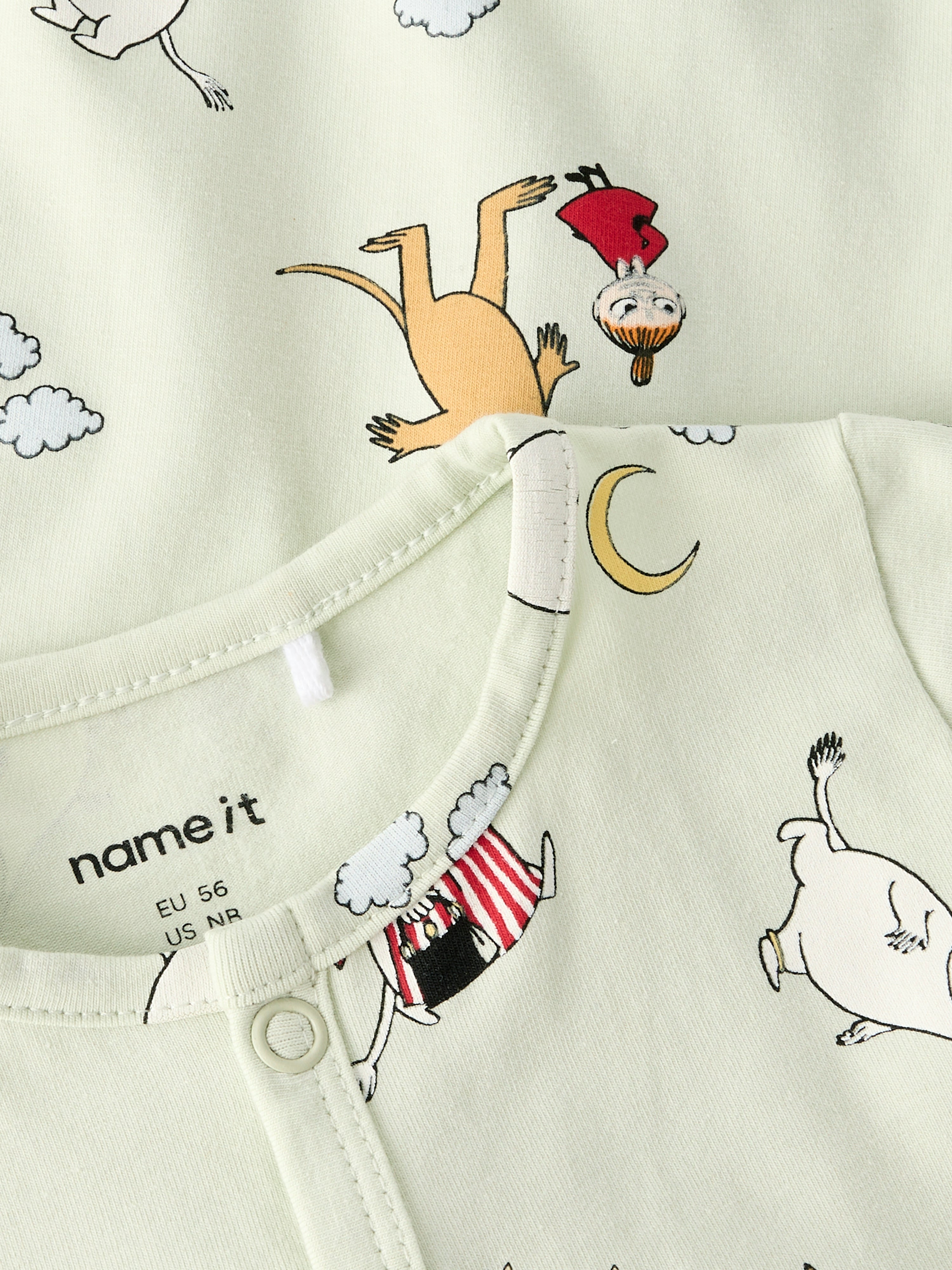 Name It Selper Moomin Nightsuit - Pale Aqua