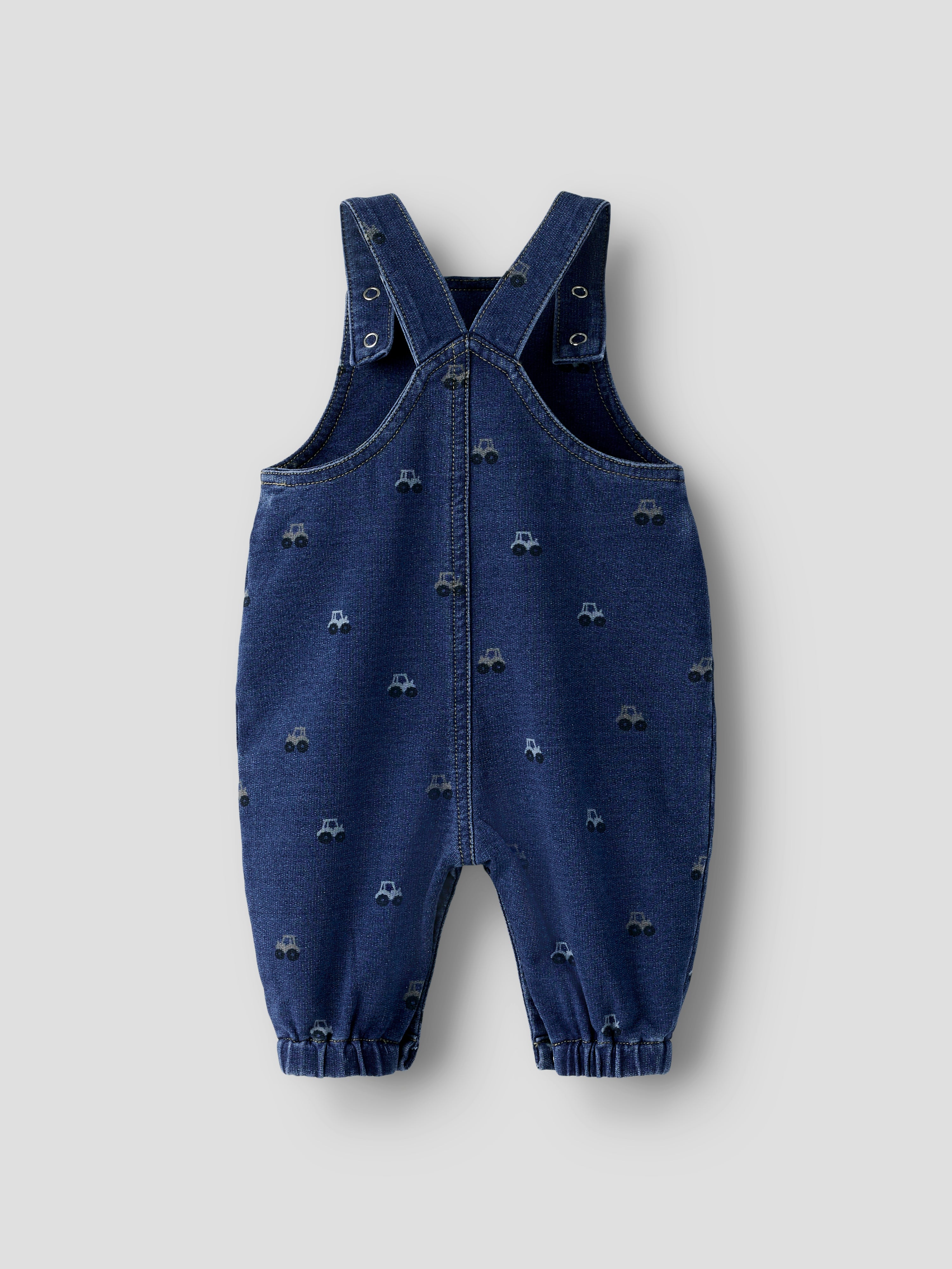Name It Barrel - Sweat Denim Overall - Dark Blue Denim