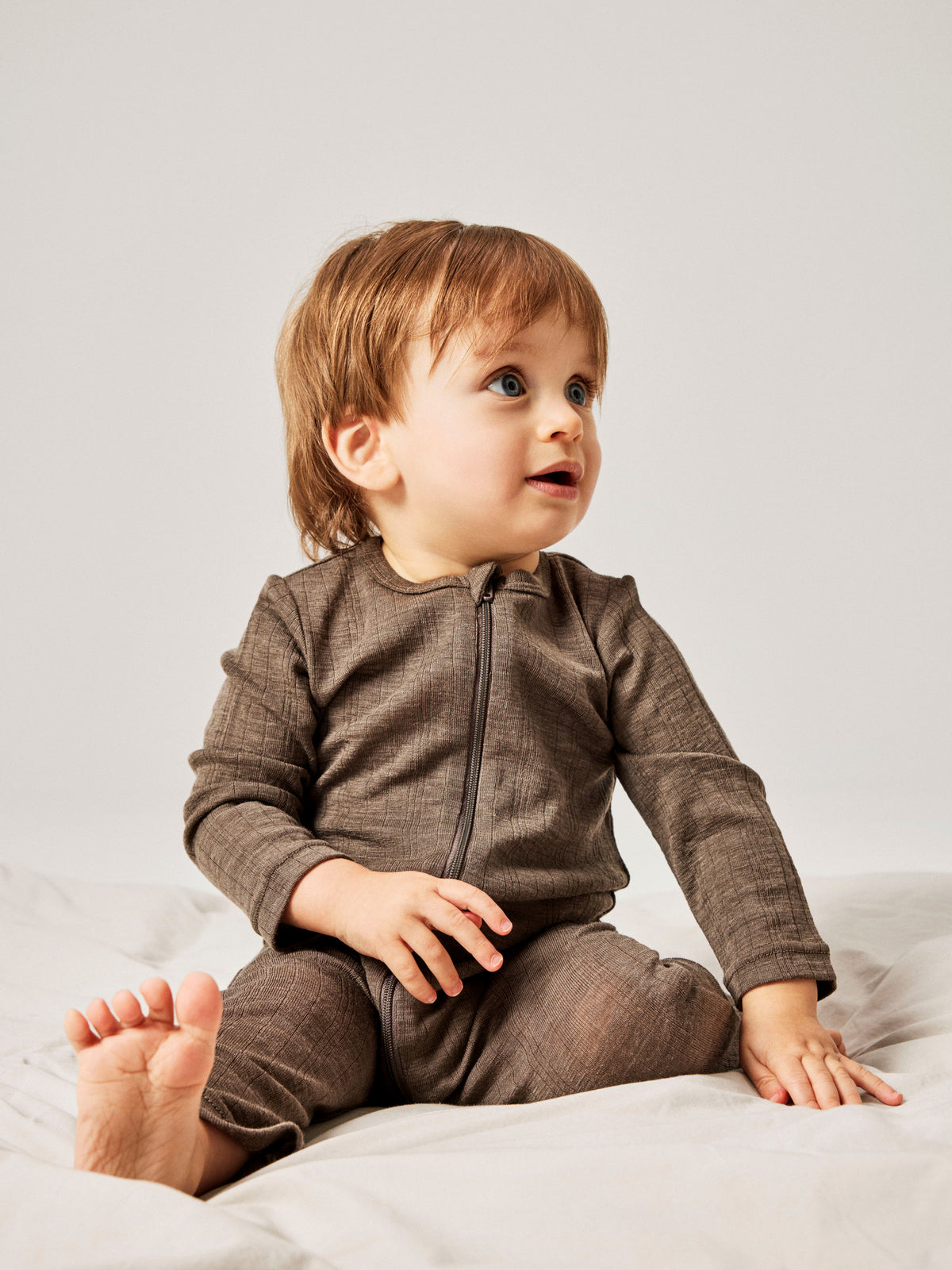 Name It Wang - Wool Needle Nightsuit - Morel