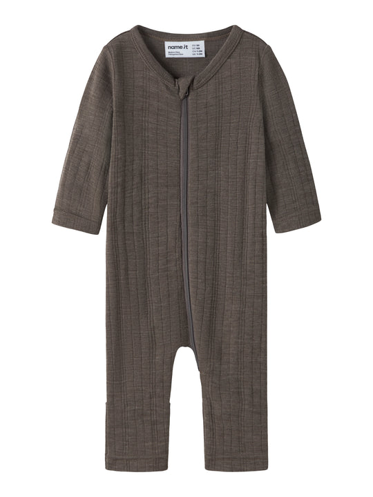 Name It Wang - Wool Needle Nightsuit - Morel