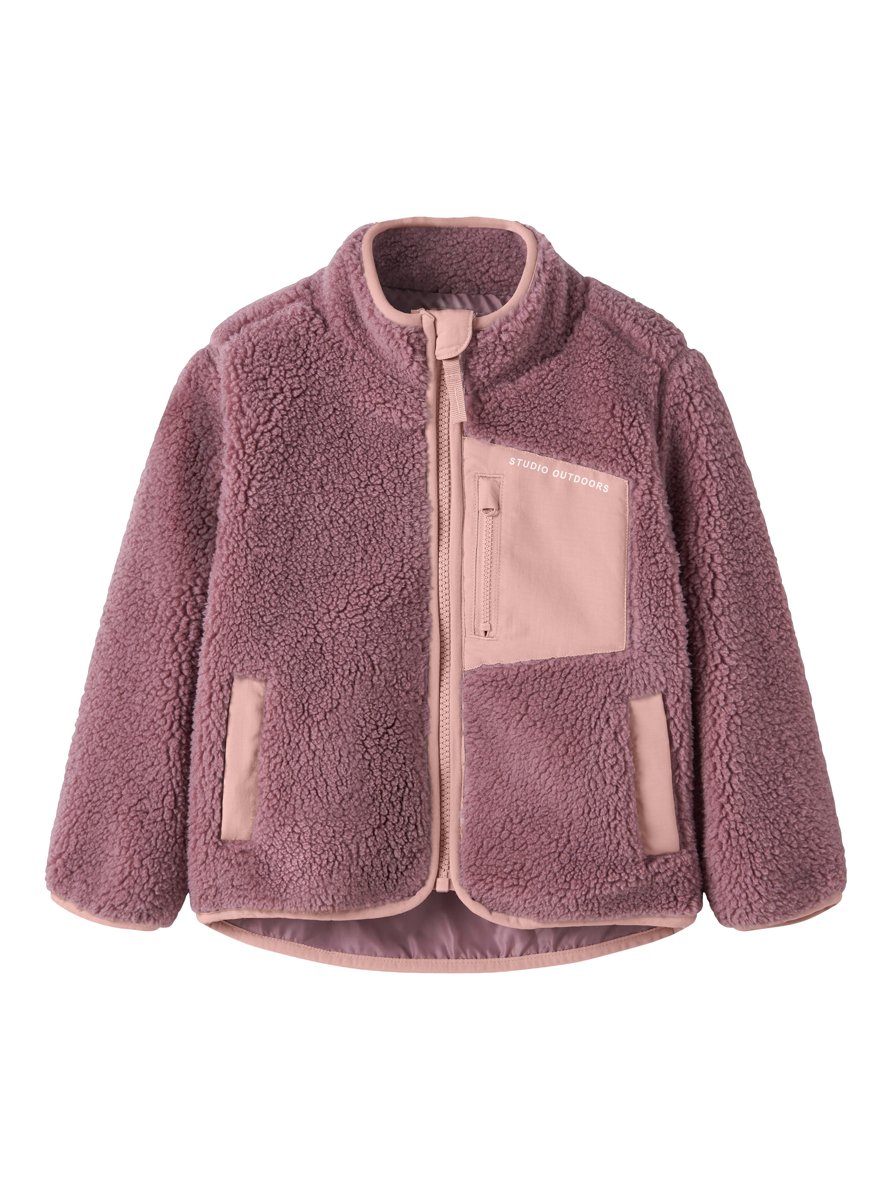 Name It Mattia - Sherpa Jacket - Wistful Mauve