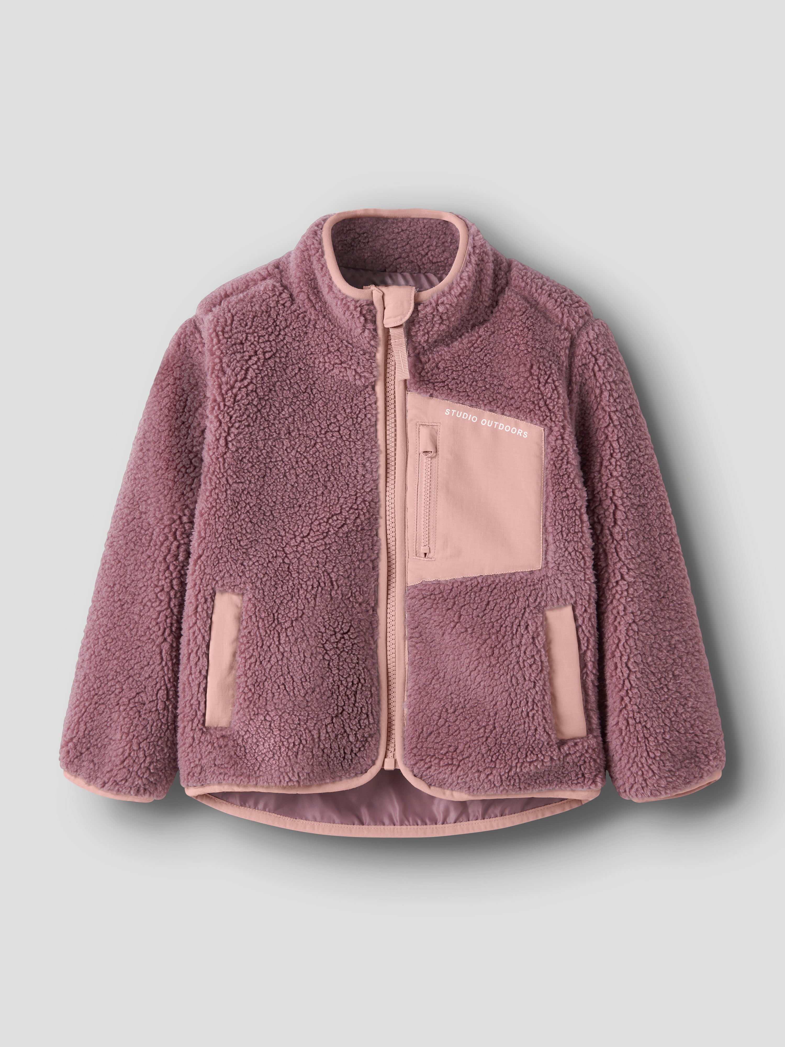 Name It Mattia - Sherpa Jacket - Wistful Mauve