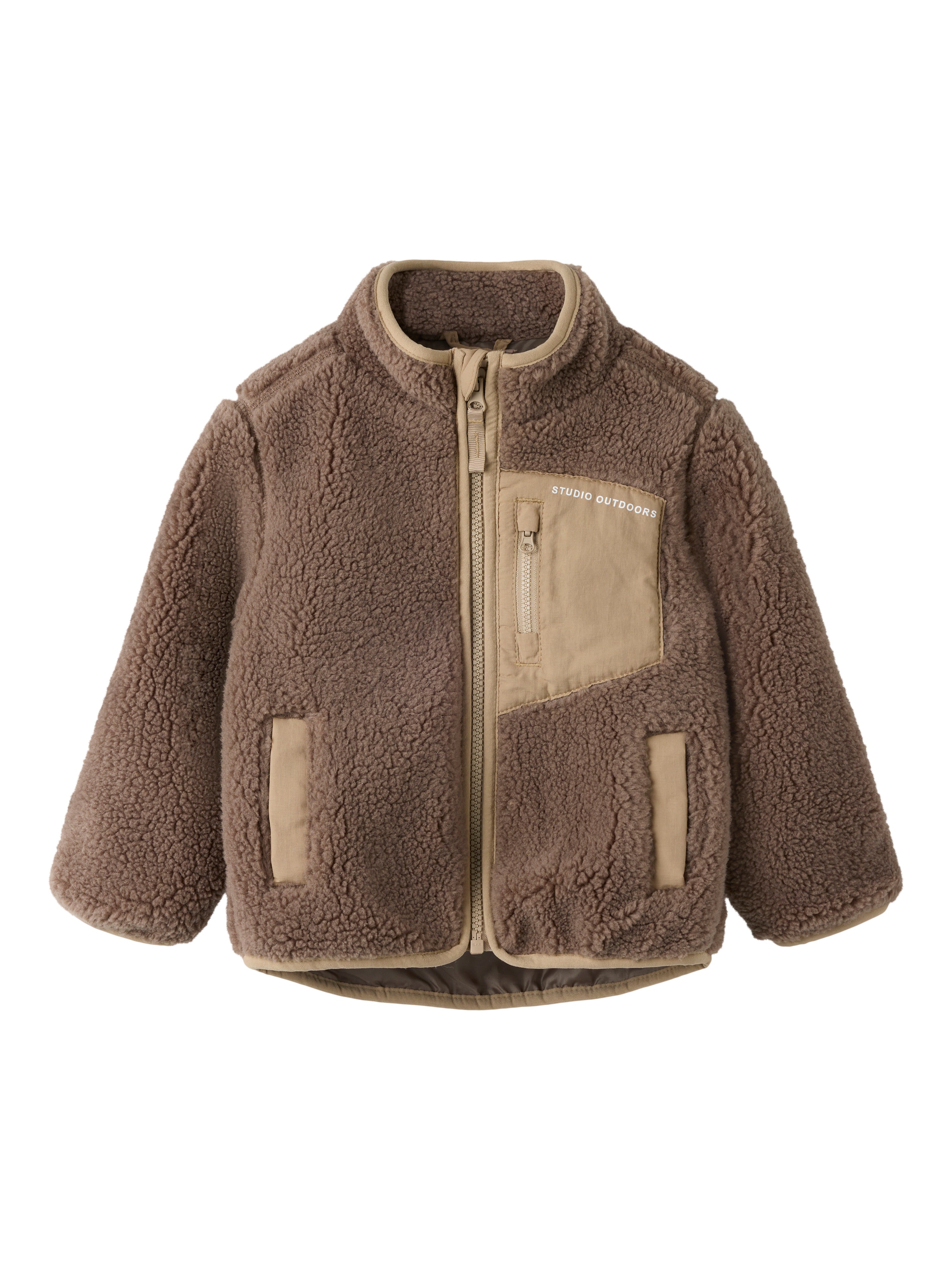 Name It Mattia - Sherpa Jacket - Mountain Trail