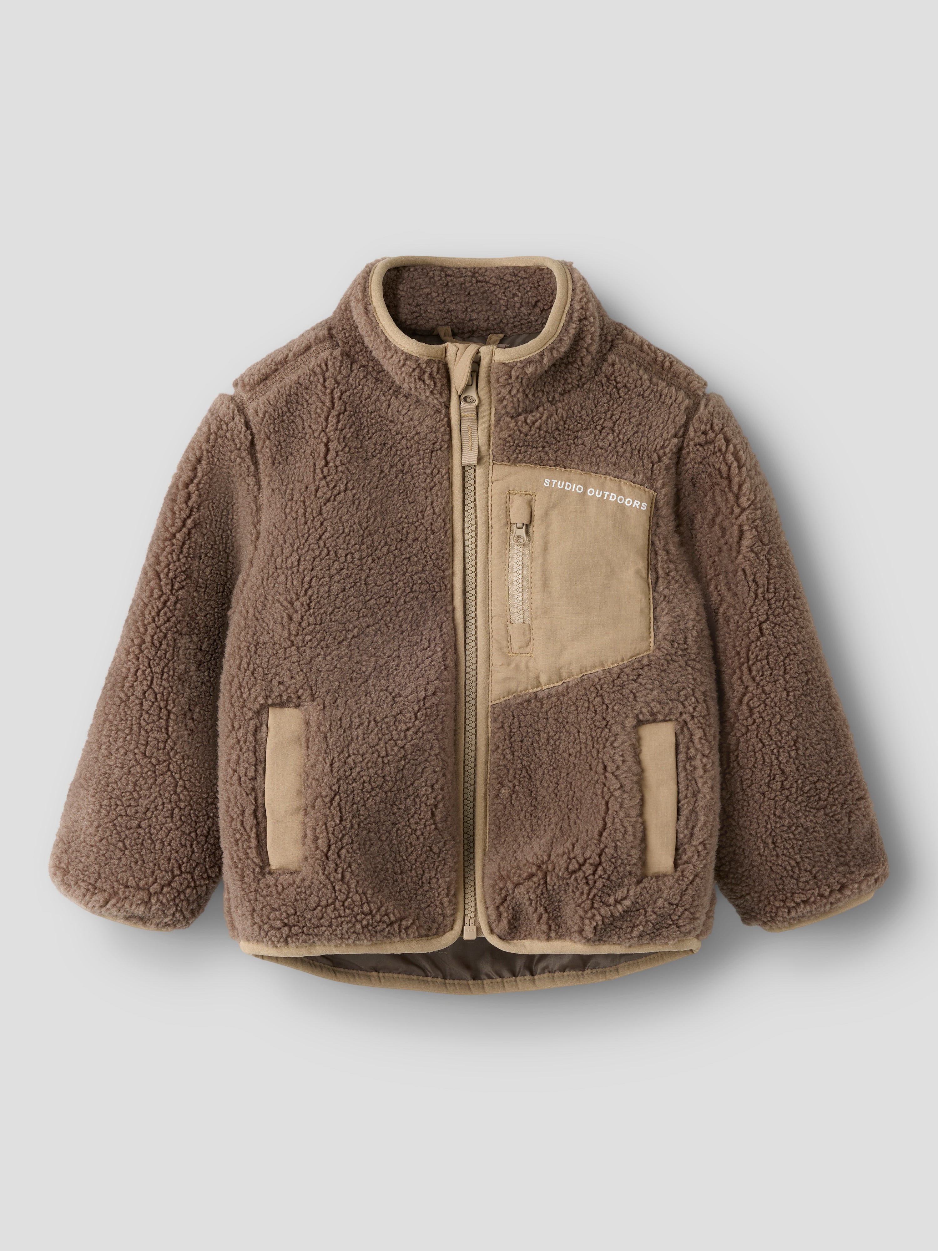 Name It Mattia - Sherpa Jacket - Mountain Trail