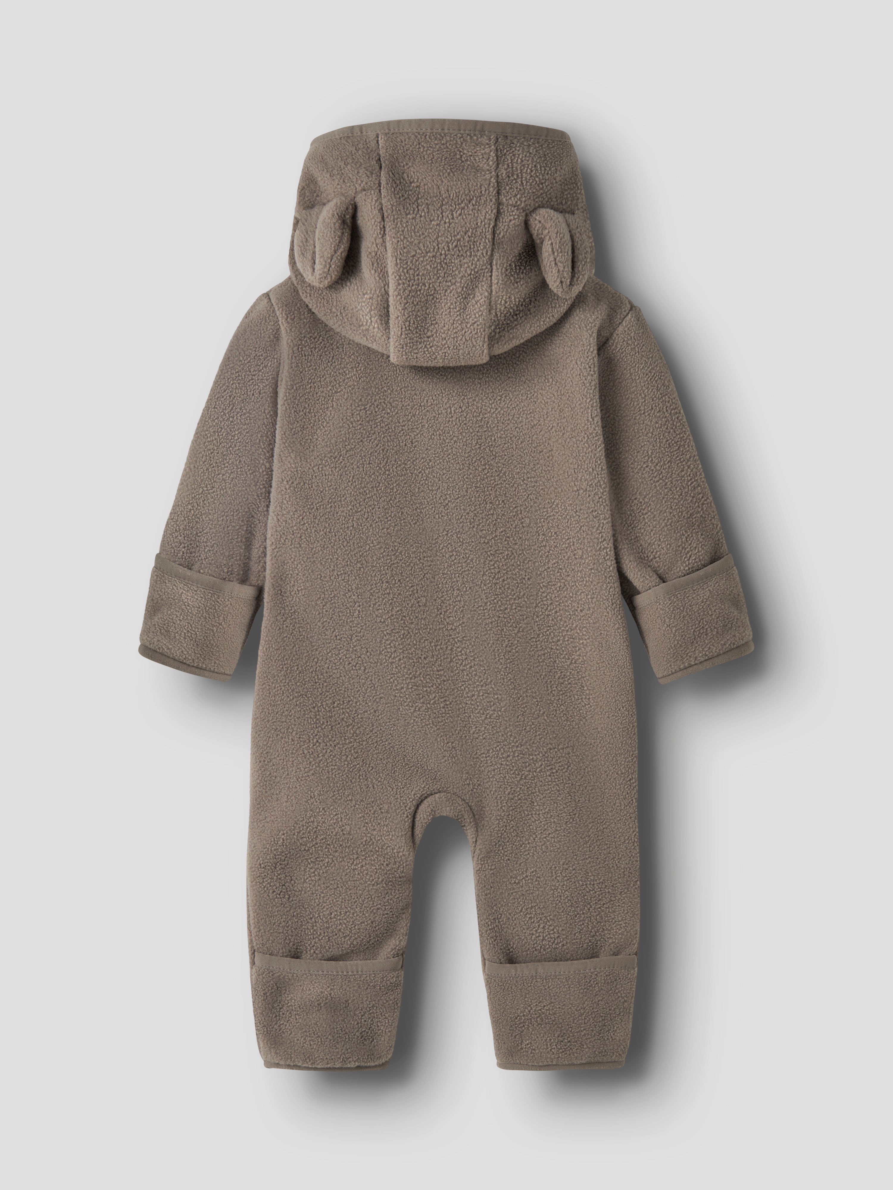 Name It - Meeko Fleece Suit - Walnut