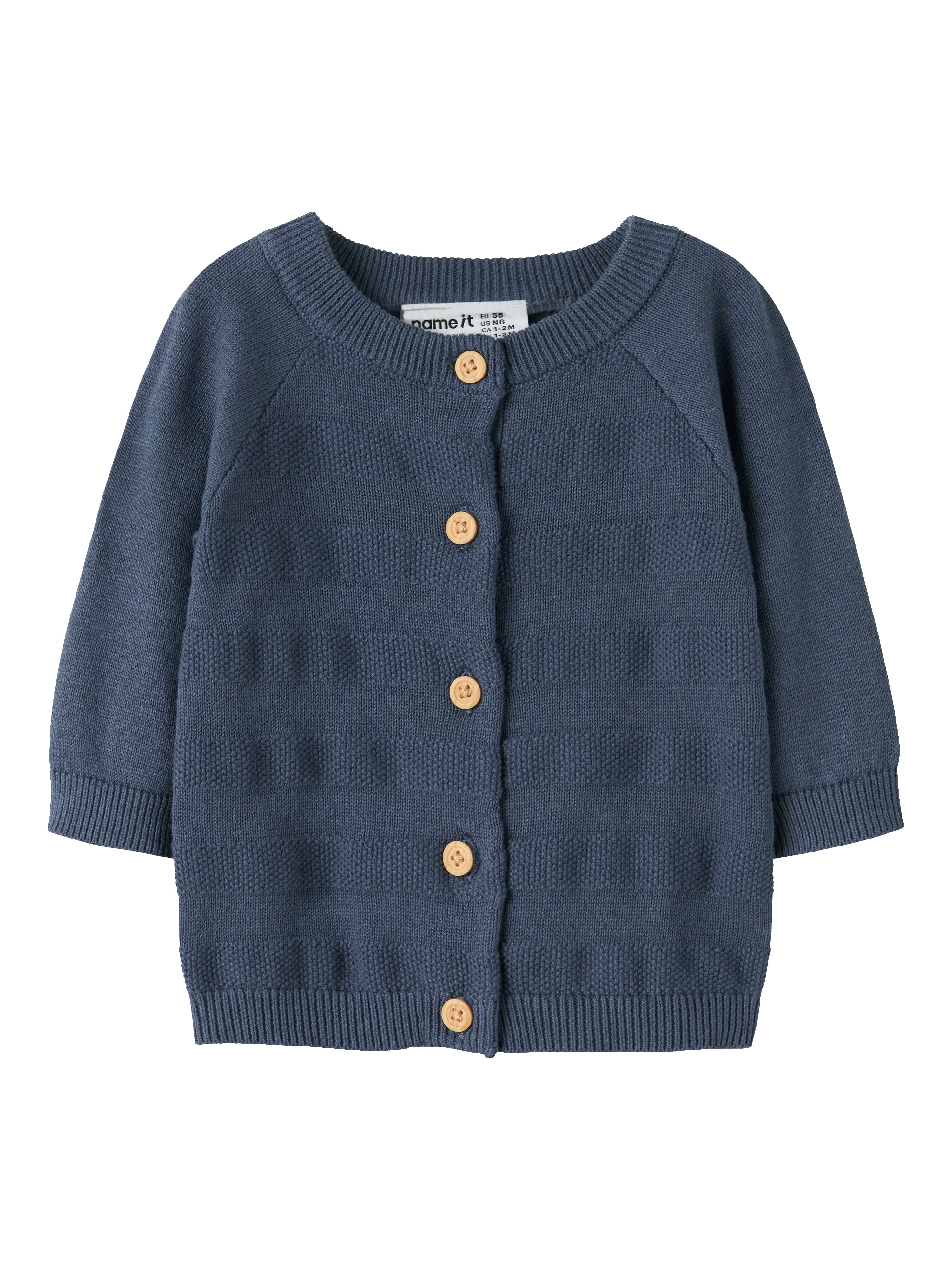 Name It Kop - Knit Cardigan - Vintage Indigo