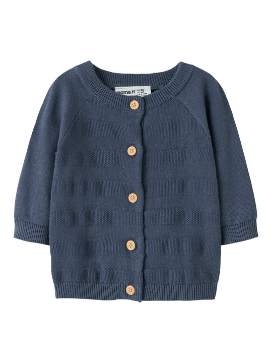 Name It Kop - Knit Cardigan - Vintage Indigo