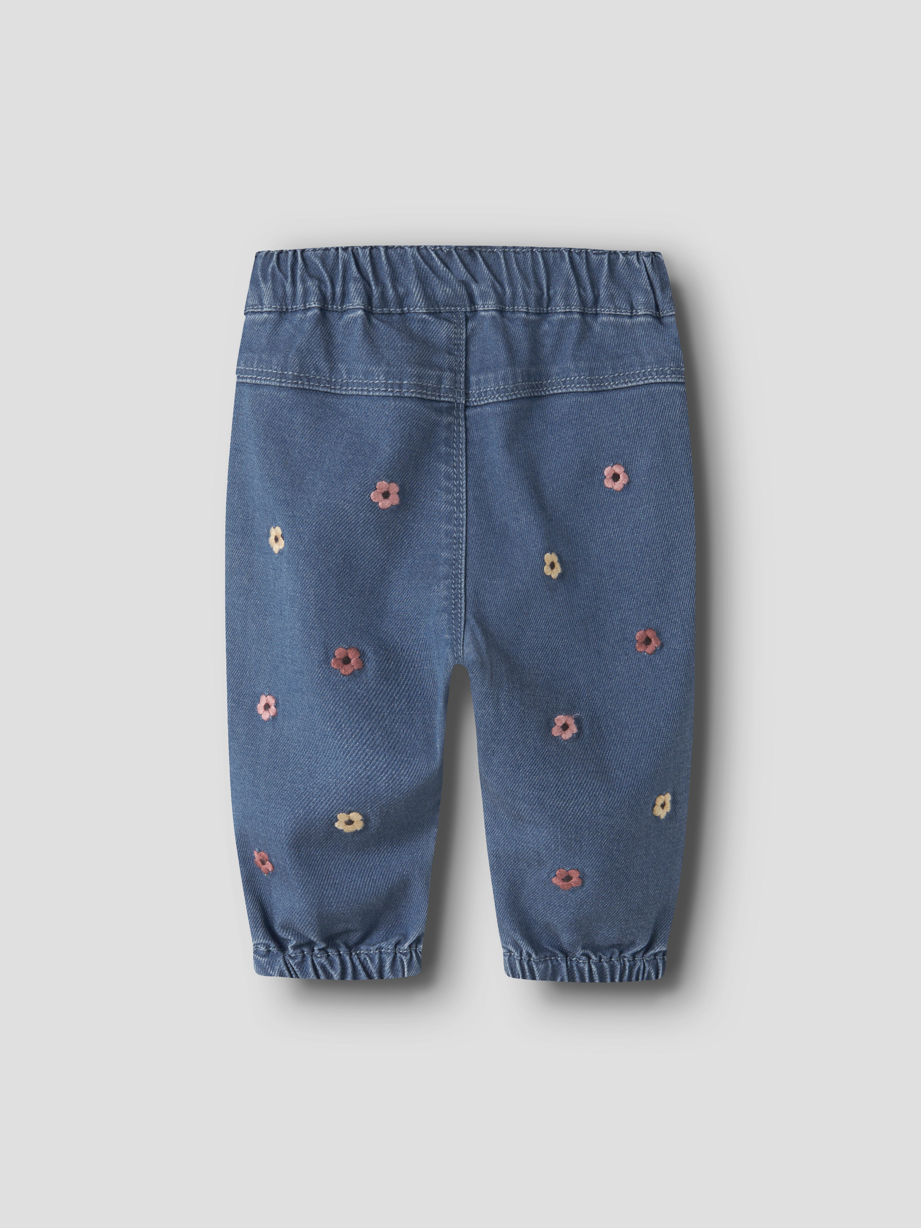 Name It - Rose Mom R Emb Jeans - Soft Denim / EMB
