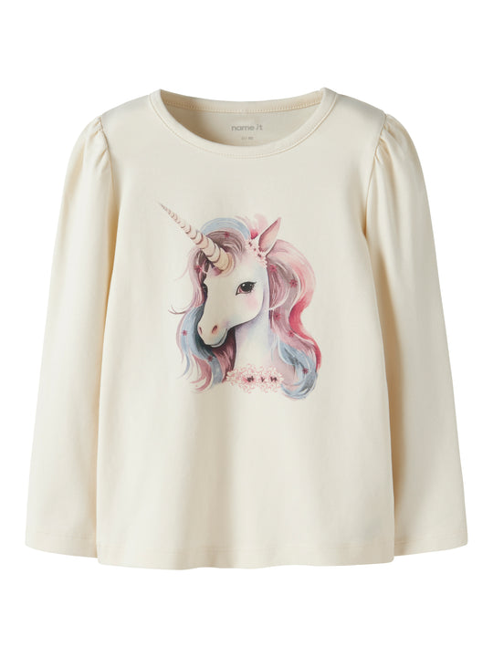 Name It Kimia - LS Top - Antique White