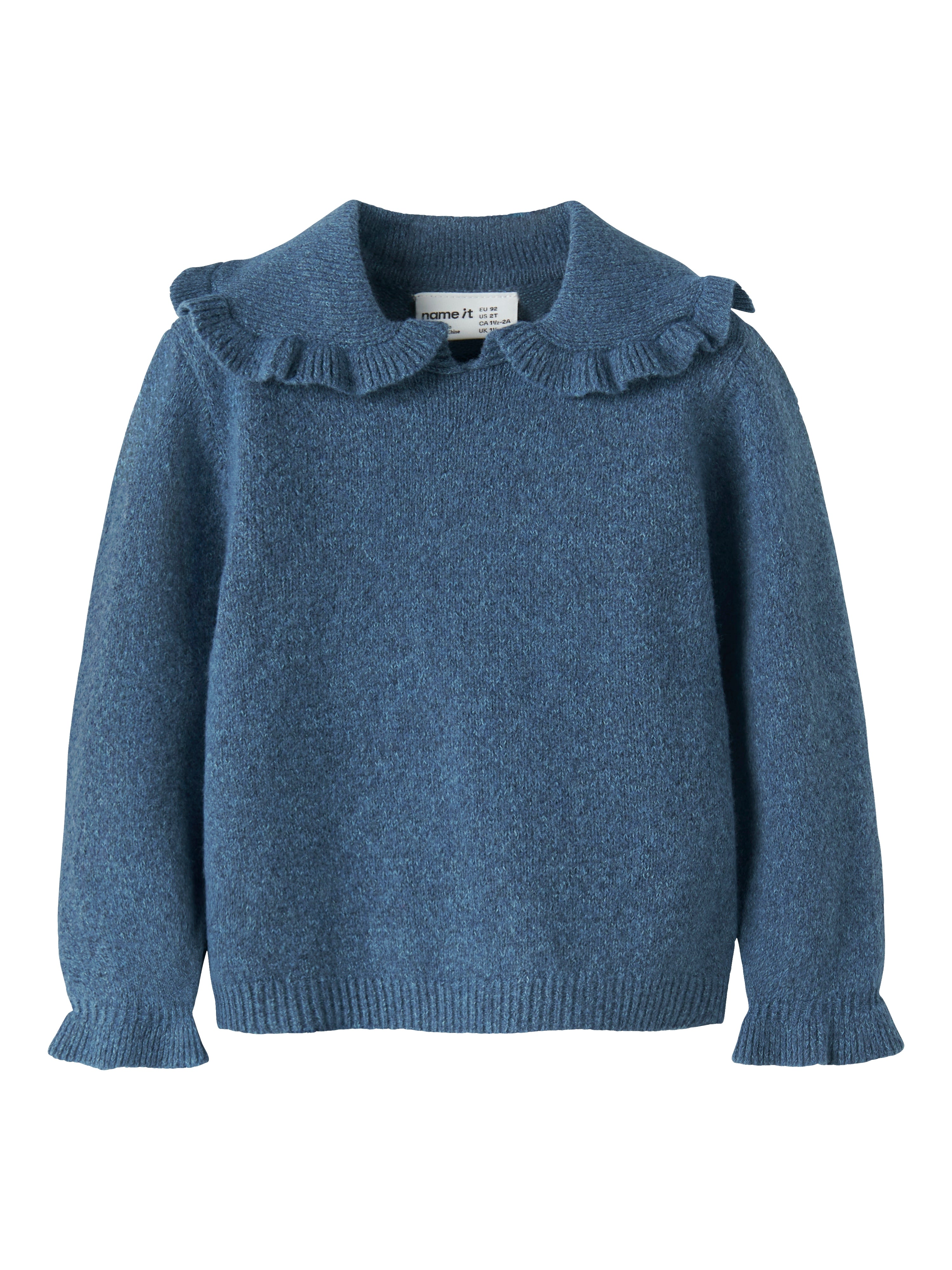 Name It Kirstena - LS Knit - Vintage Indigo
