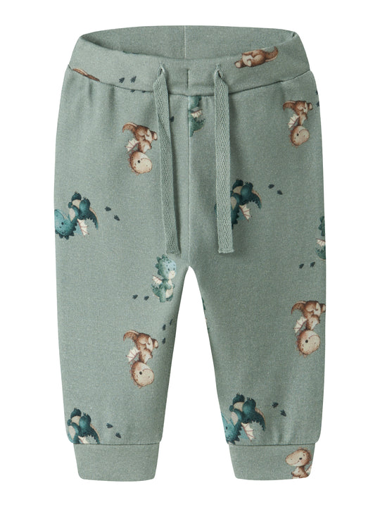 Name It Karlos - Pants - Green Milieu