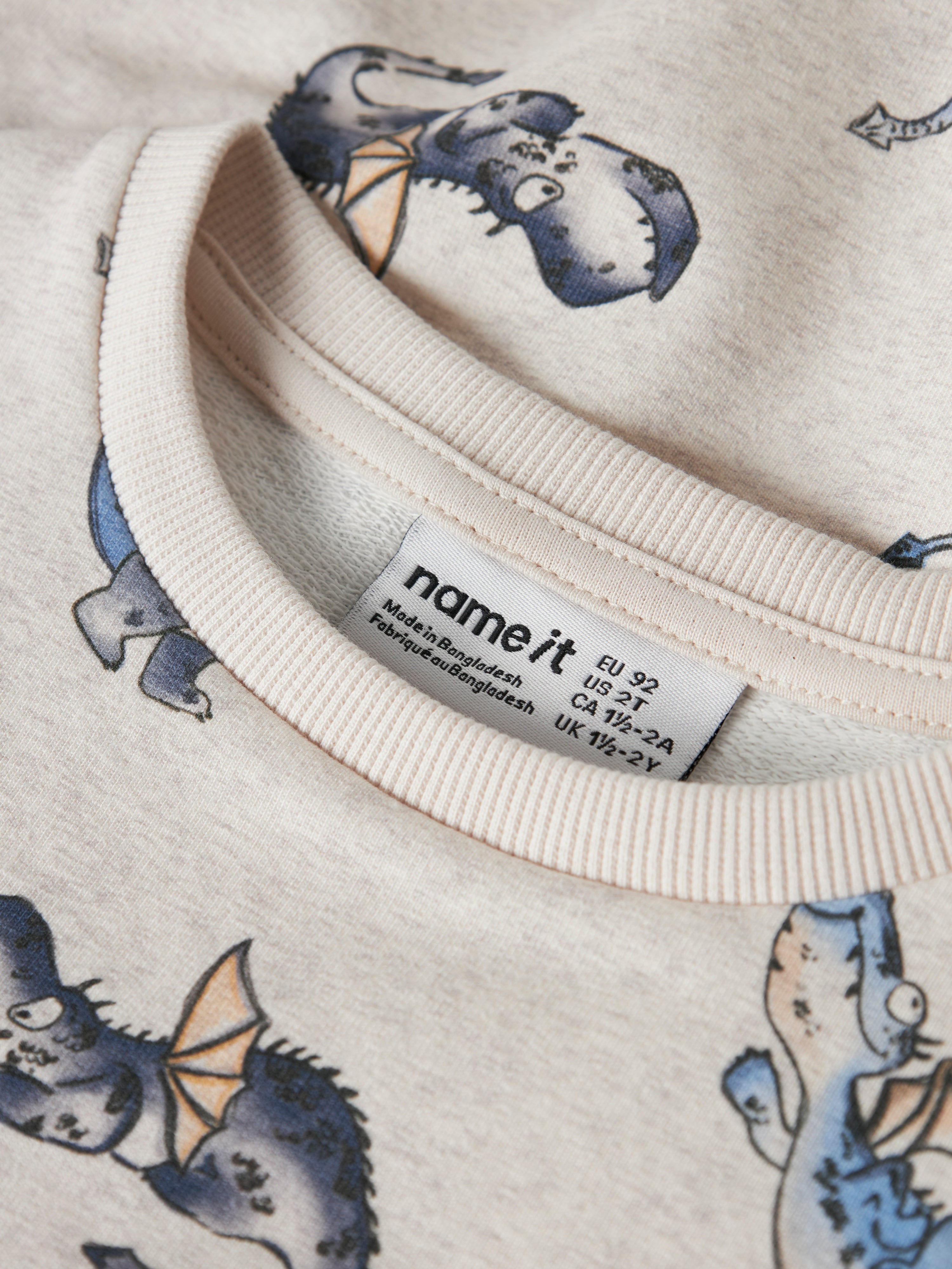 Name It Kasse - Sweat Shirt -  Peyote Melange
