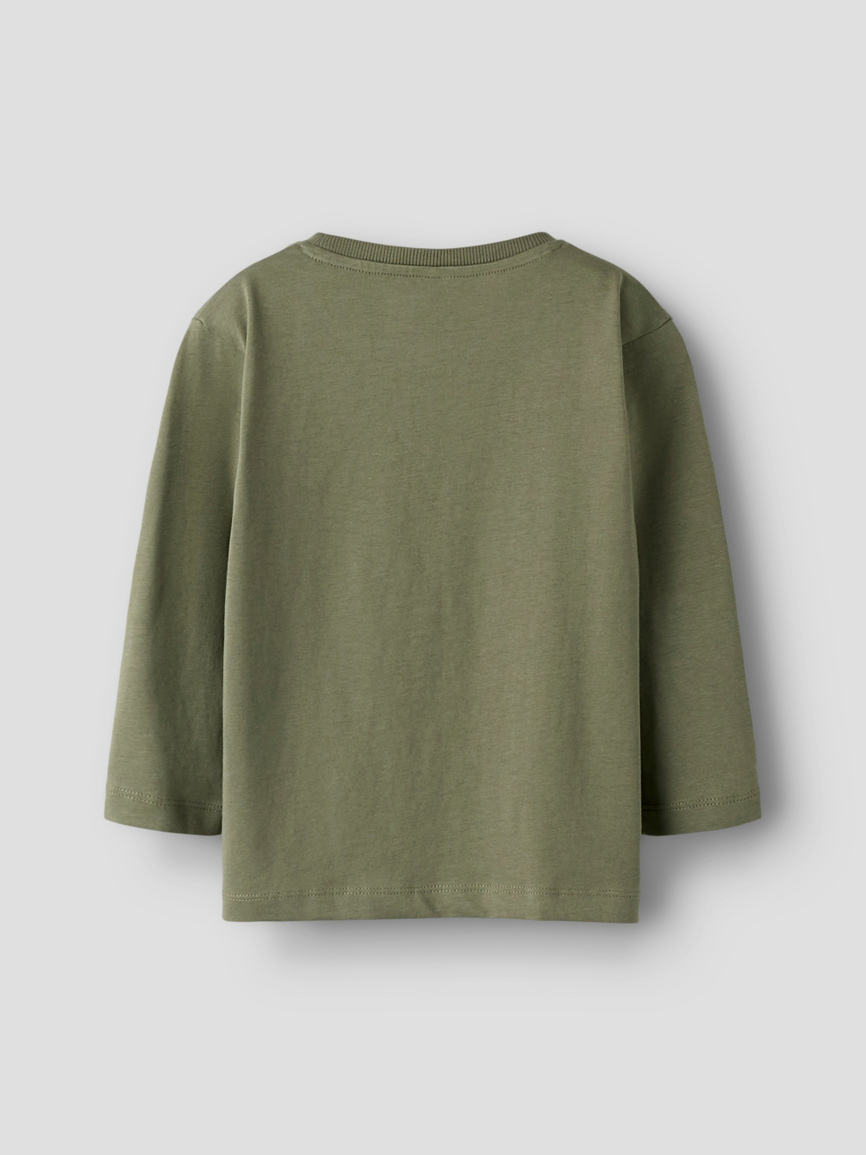 Name It Salan LS Top - Dusty Olive