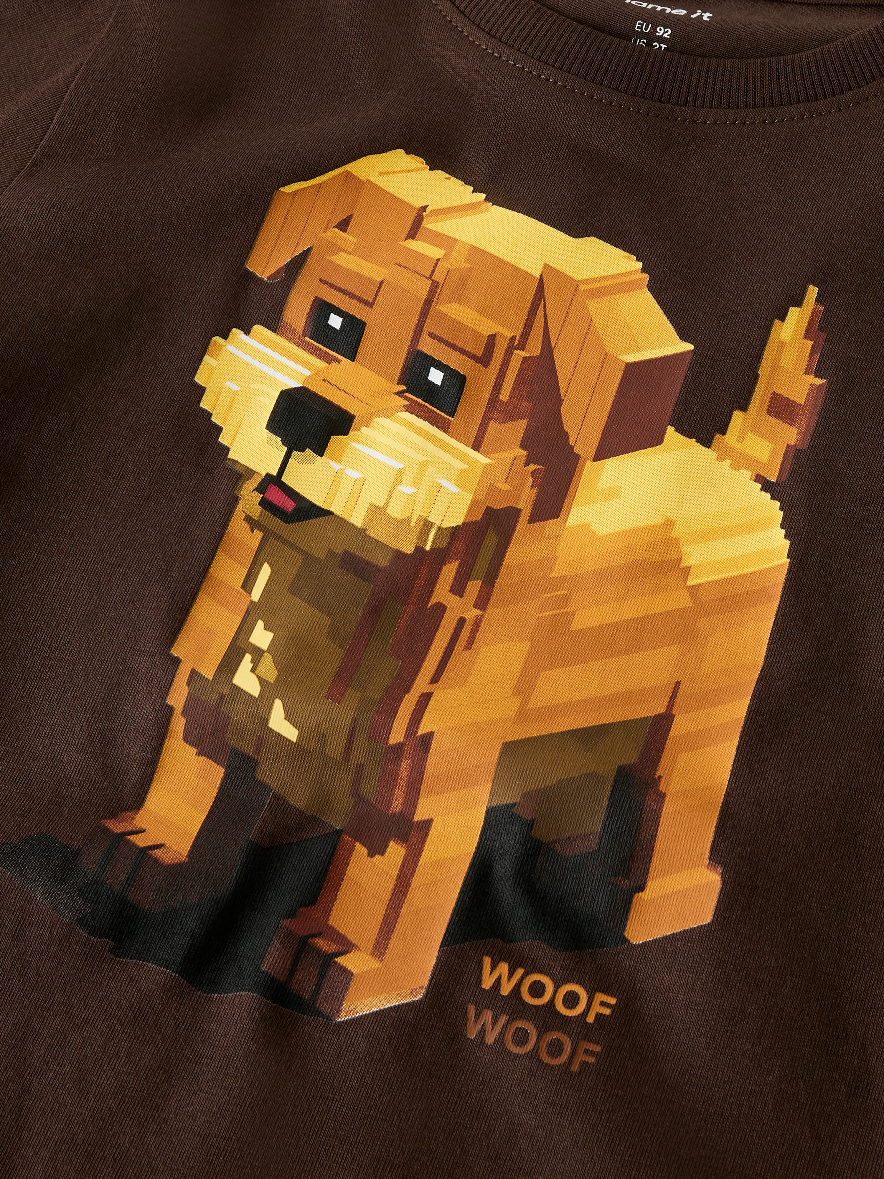 Name It Salan LS Top - Seal Brown