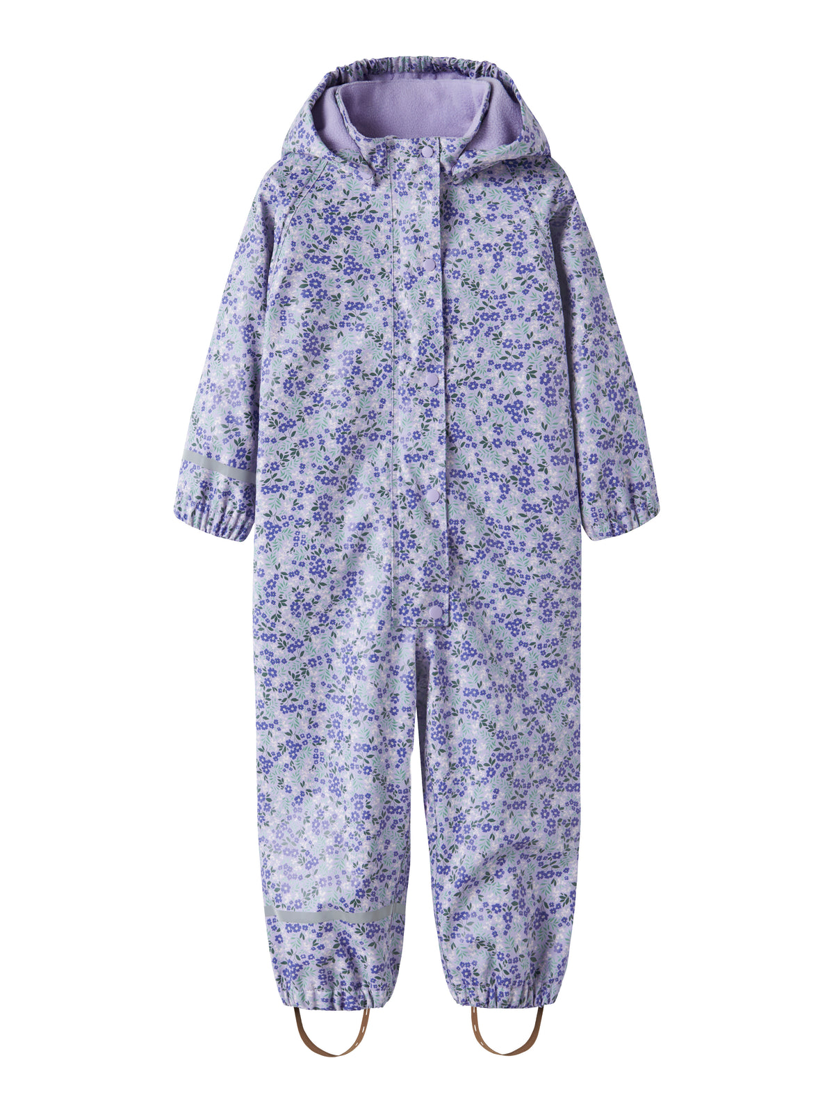Name It Dry10 Rain Set - Fleece AOP - Lavender