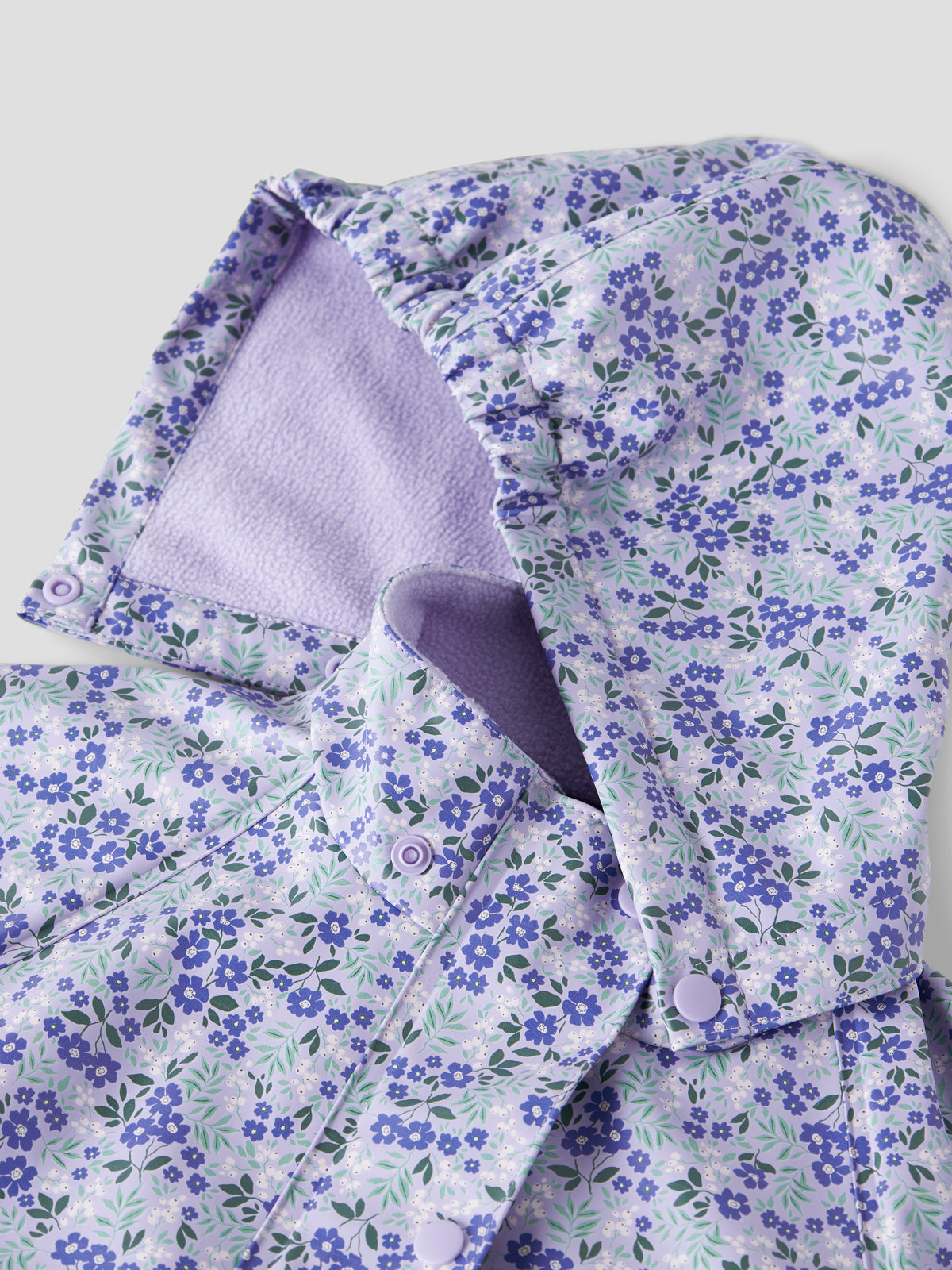 Name It Dry10 Rain Set - Fleece AOP - Lavender