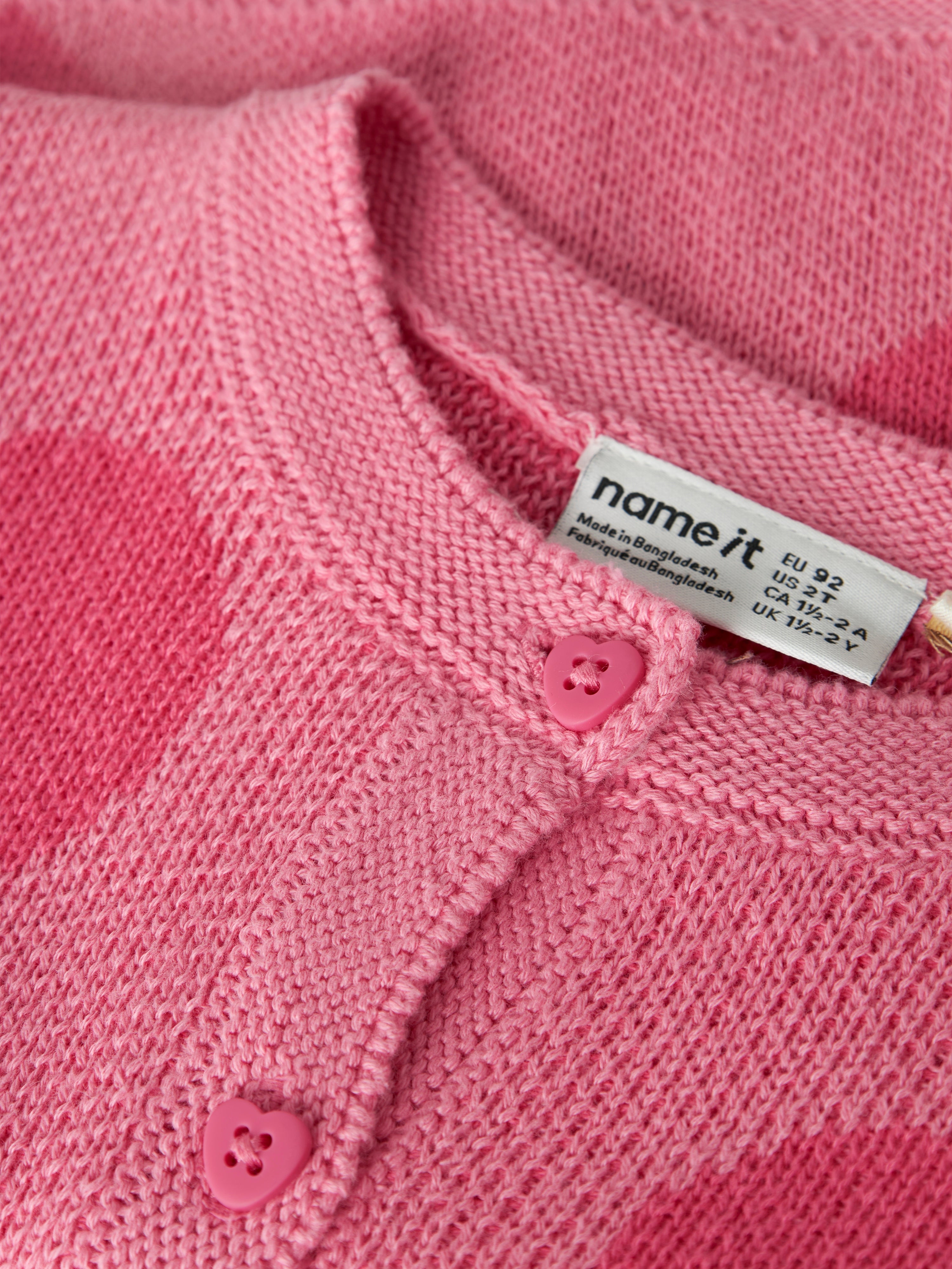 Name It Lianax - LS Knis Cardigan - Flowering Ginger