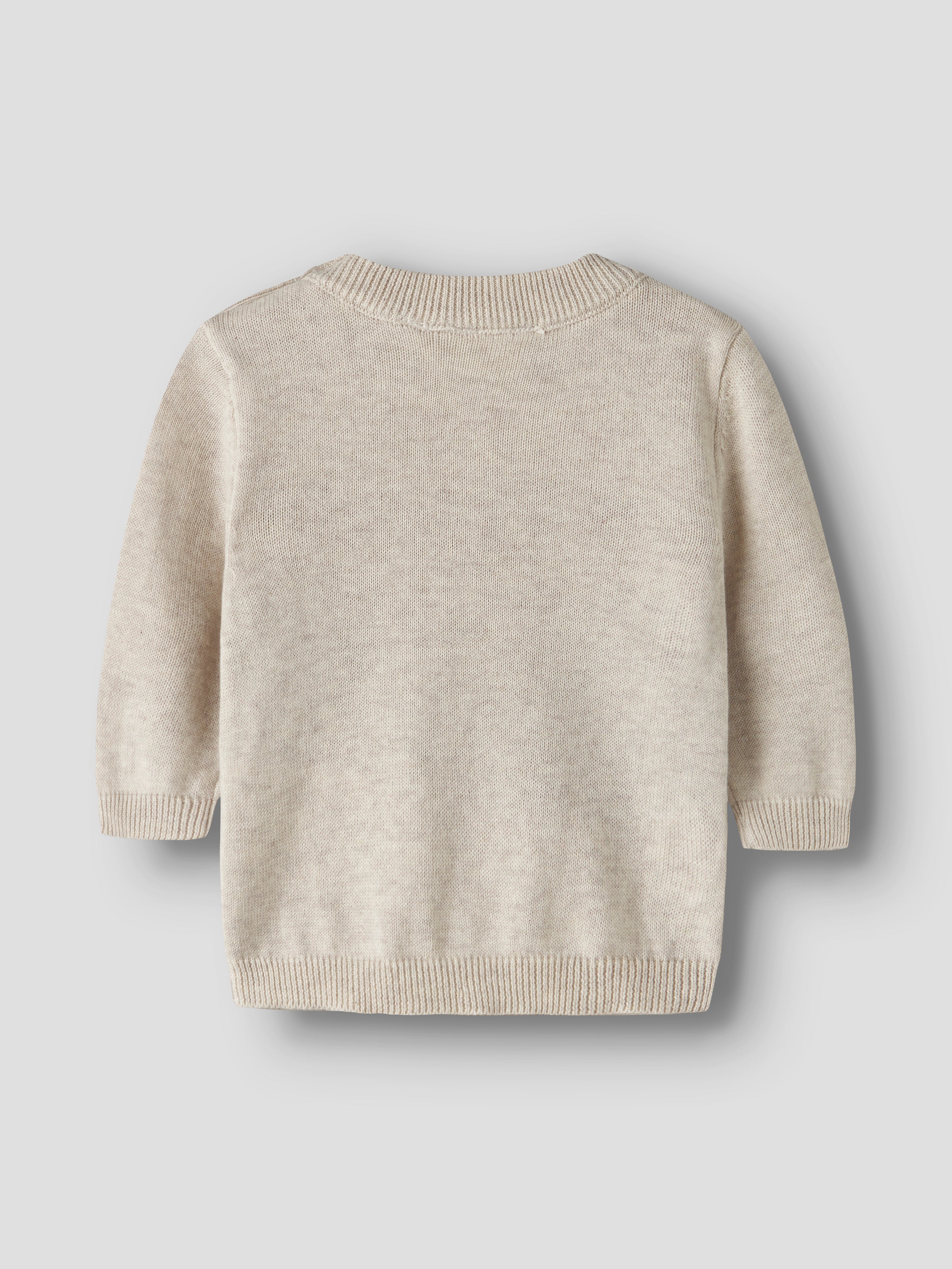 Name It Ligan - LS Knit - Peyote Melange