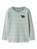 Name It Villy - LS Slim Top - Green Milieu