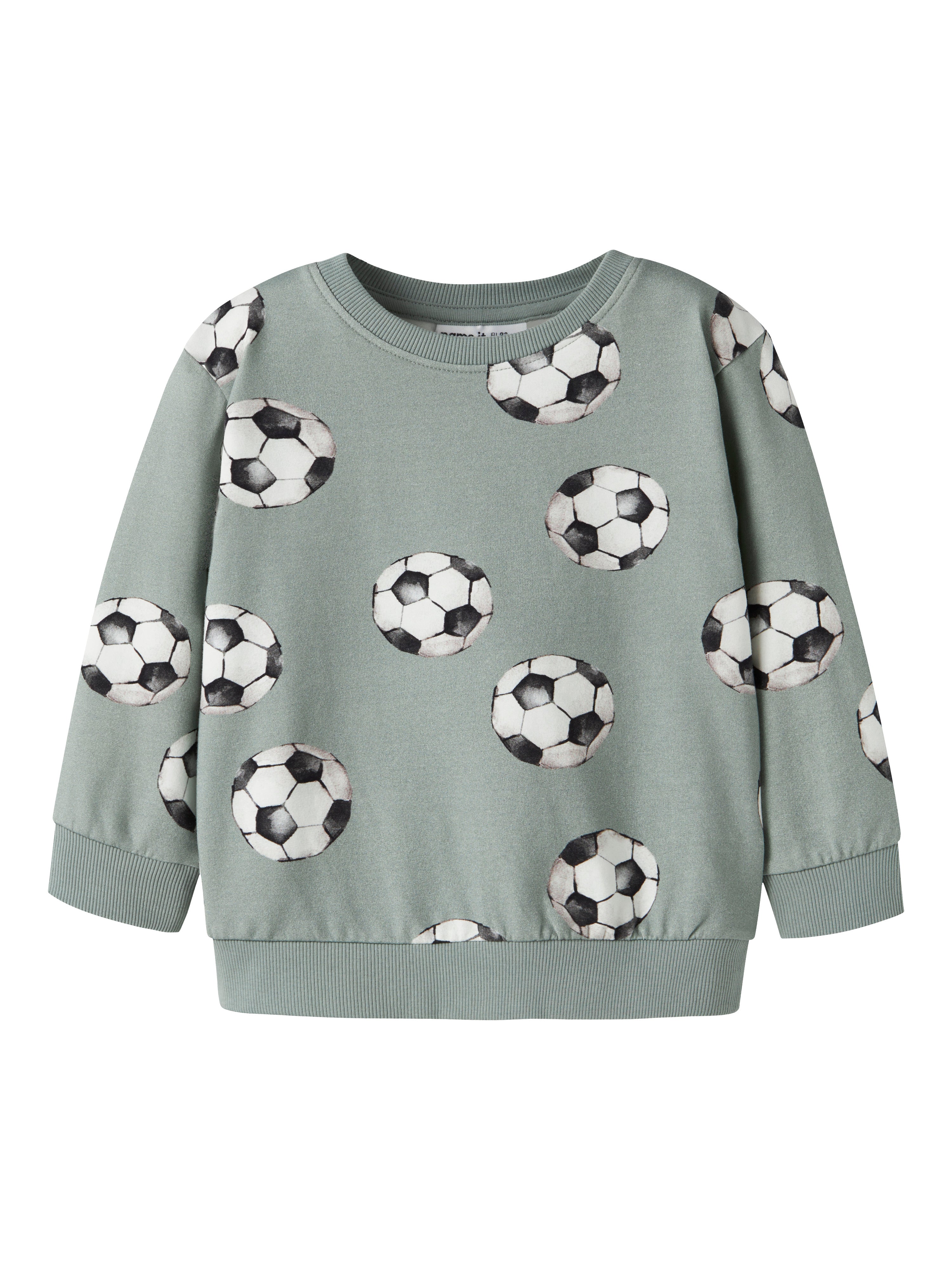 Name It Louie - LS Sweatshirt - Green Milieu