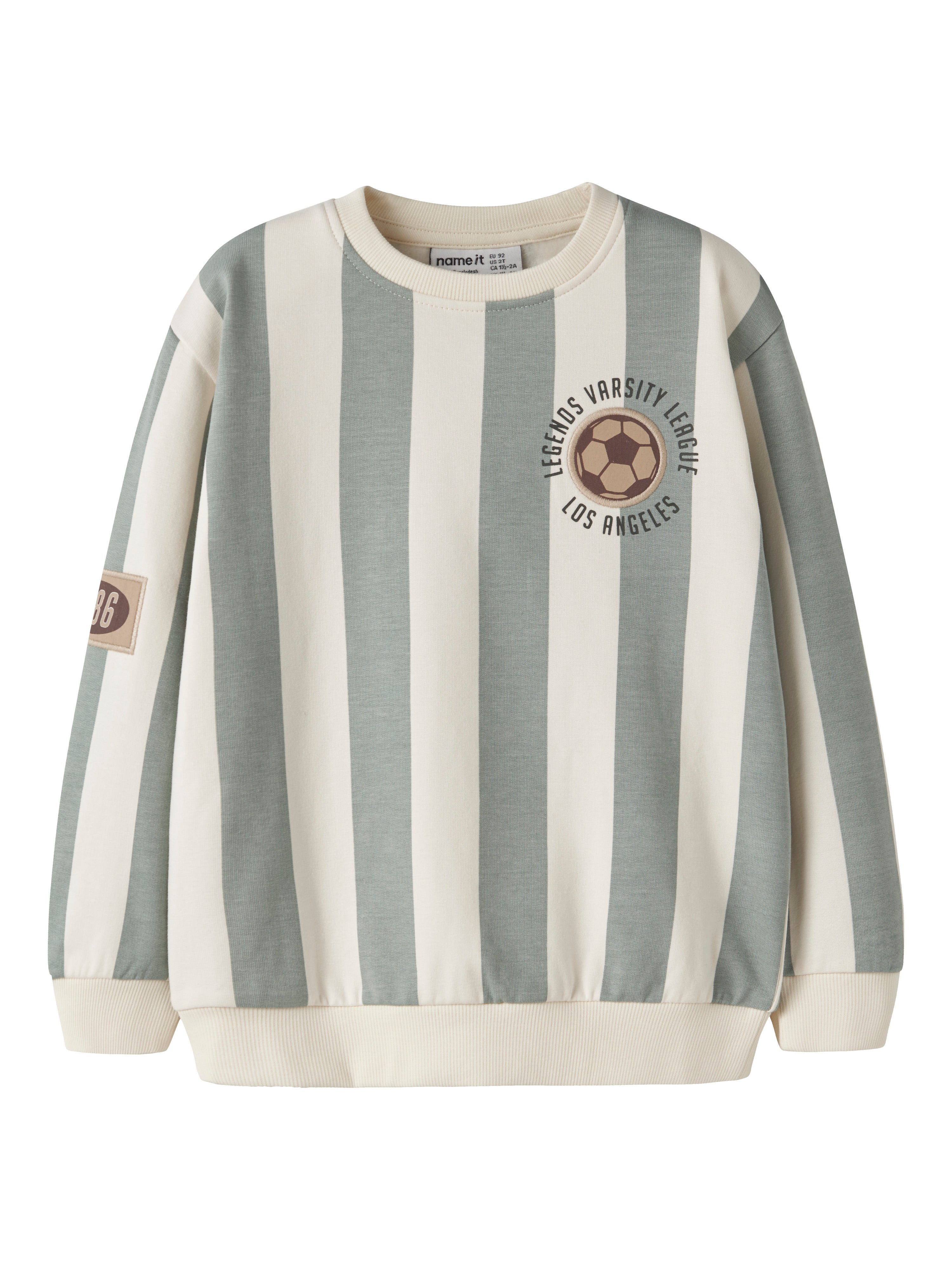 Name It Lane - LS Sweatshirt - Antique White