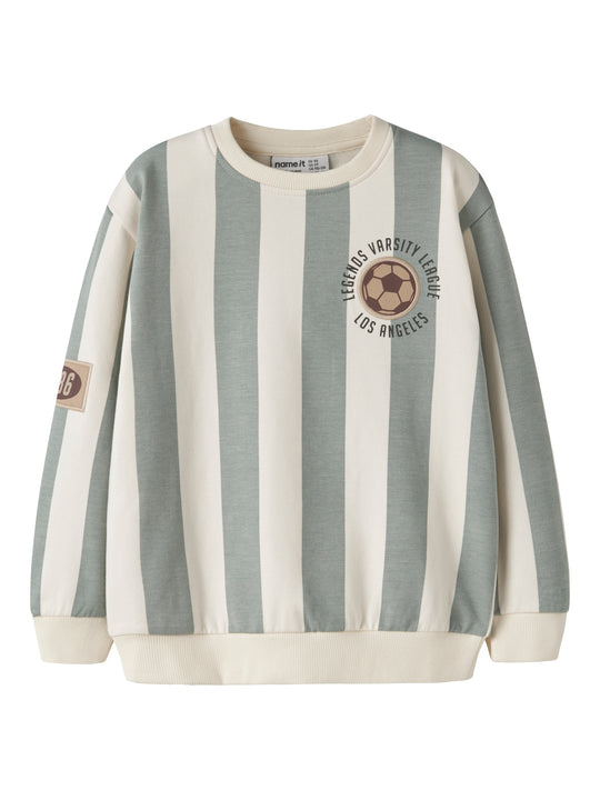 Name It Lane - LS Sweatshirt - Antique White