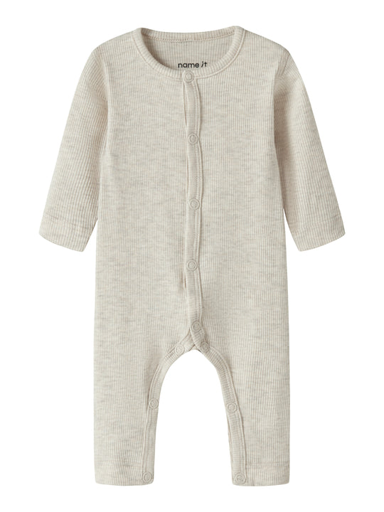 Name It Wilkab - LS Suit - Peyote Melange
