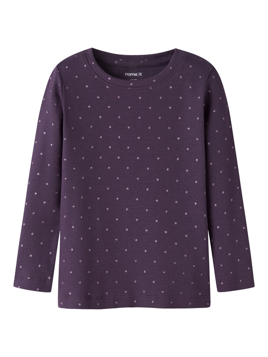 Name It Odele - LS Slim Top - Navy Cosmos