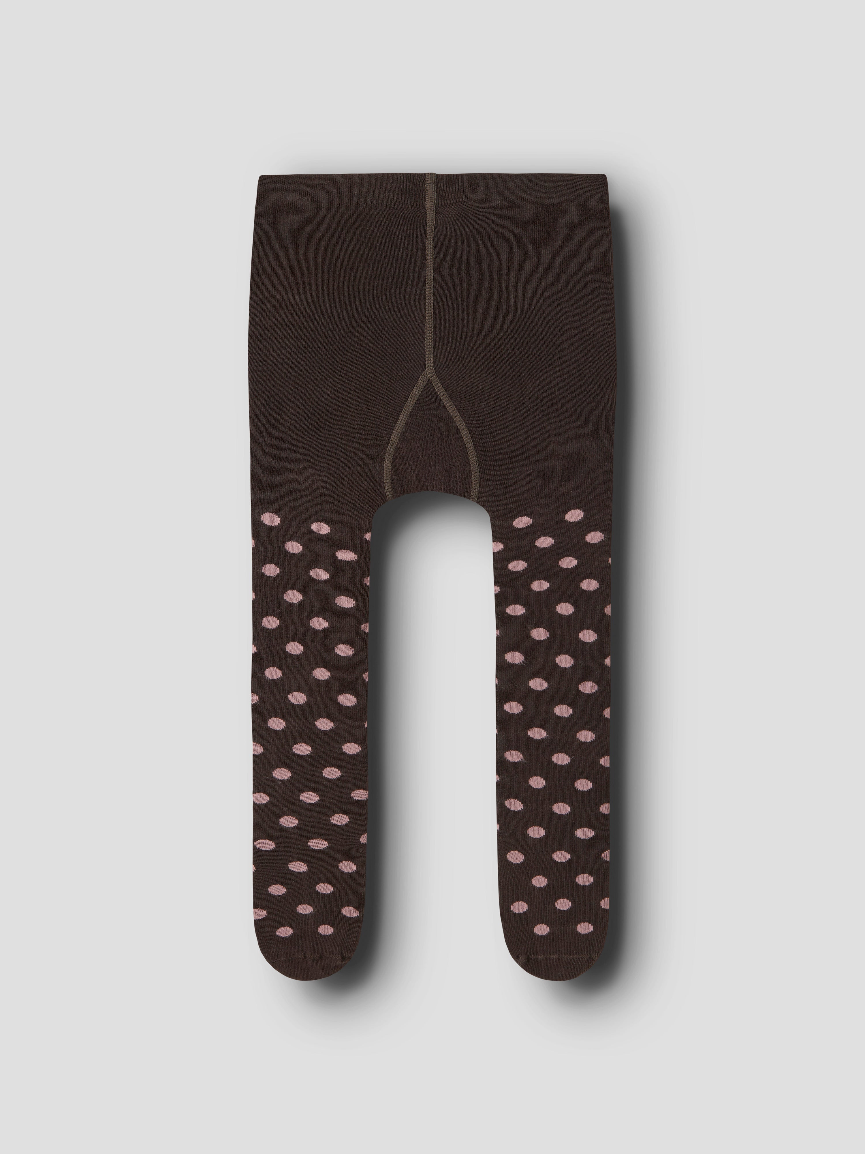 Name It - Nina 2-pak Strømpebukser - Chocolate Plum / Lilas