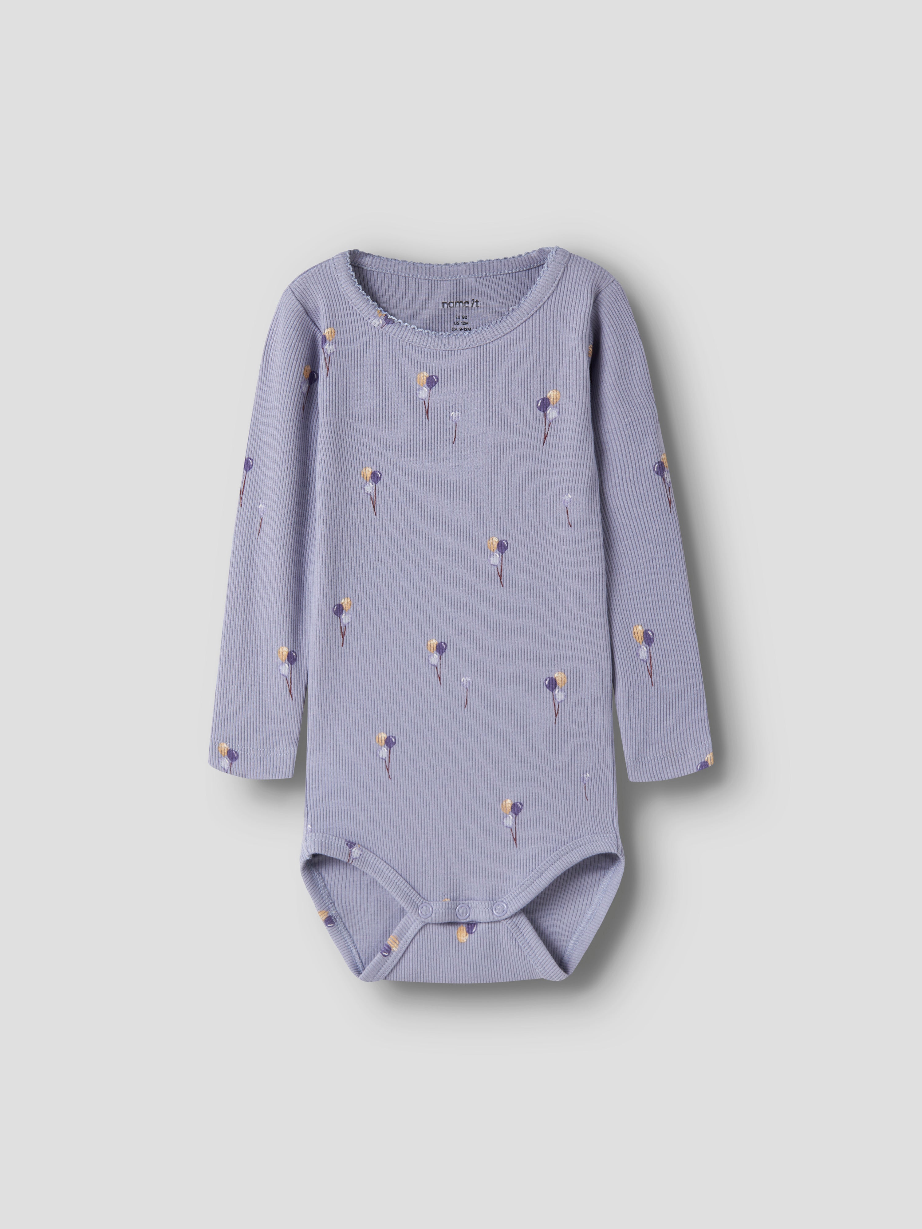 Name It - Nabila LS Body -  Heirloom Lilac