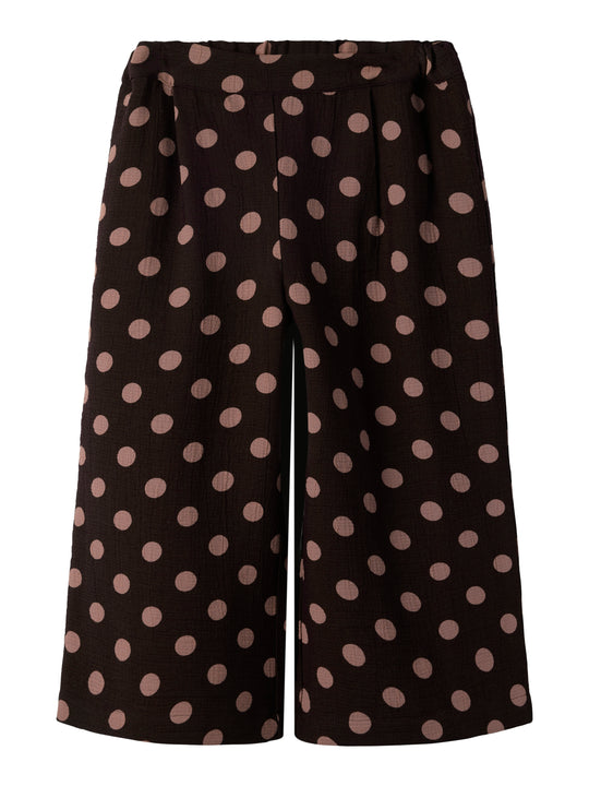 Name It - Nina Wide Pant - Chocolate Plum