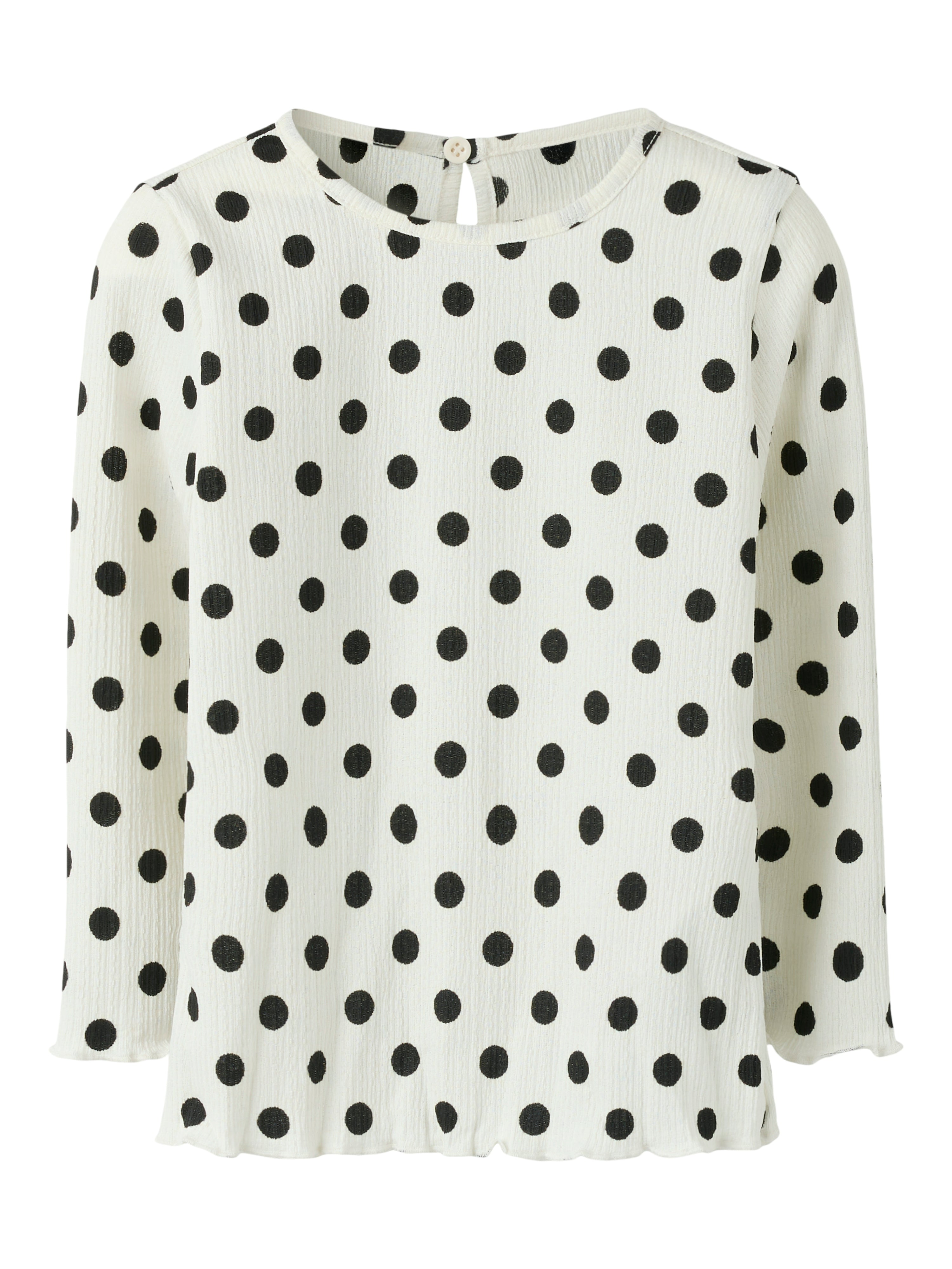 Name It Sallie LS Top - Cloud Dancer