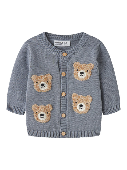 Name It Obase - LS Knit Cardigan - Tradewinds