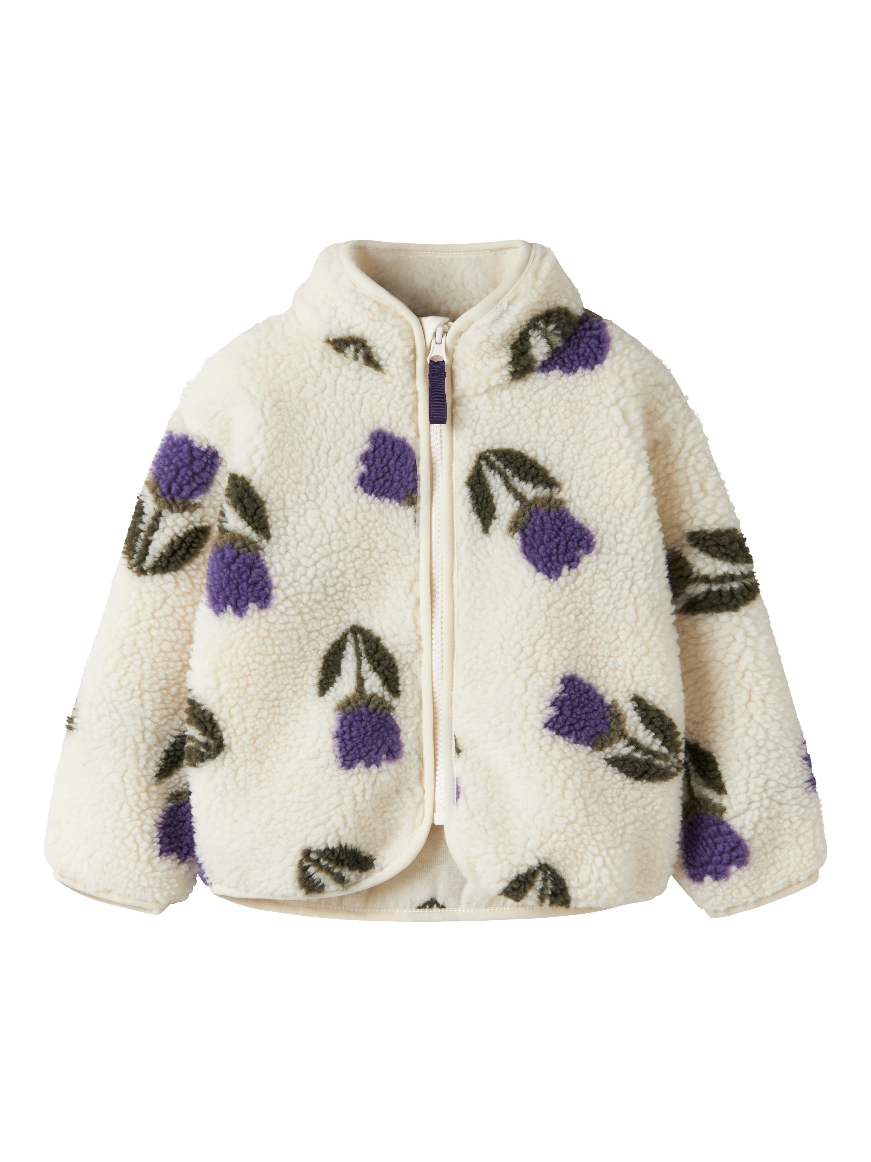 Name It - Onelda Teddy Cardigan - Antique White