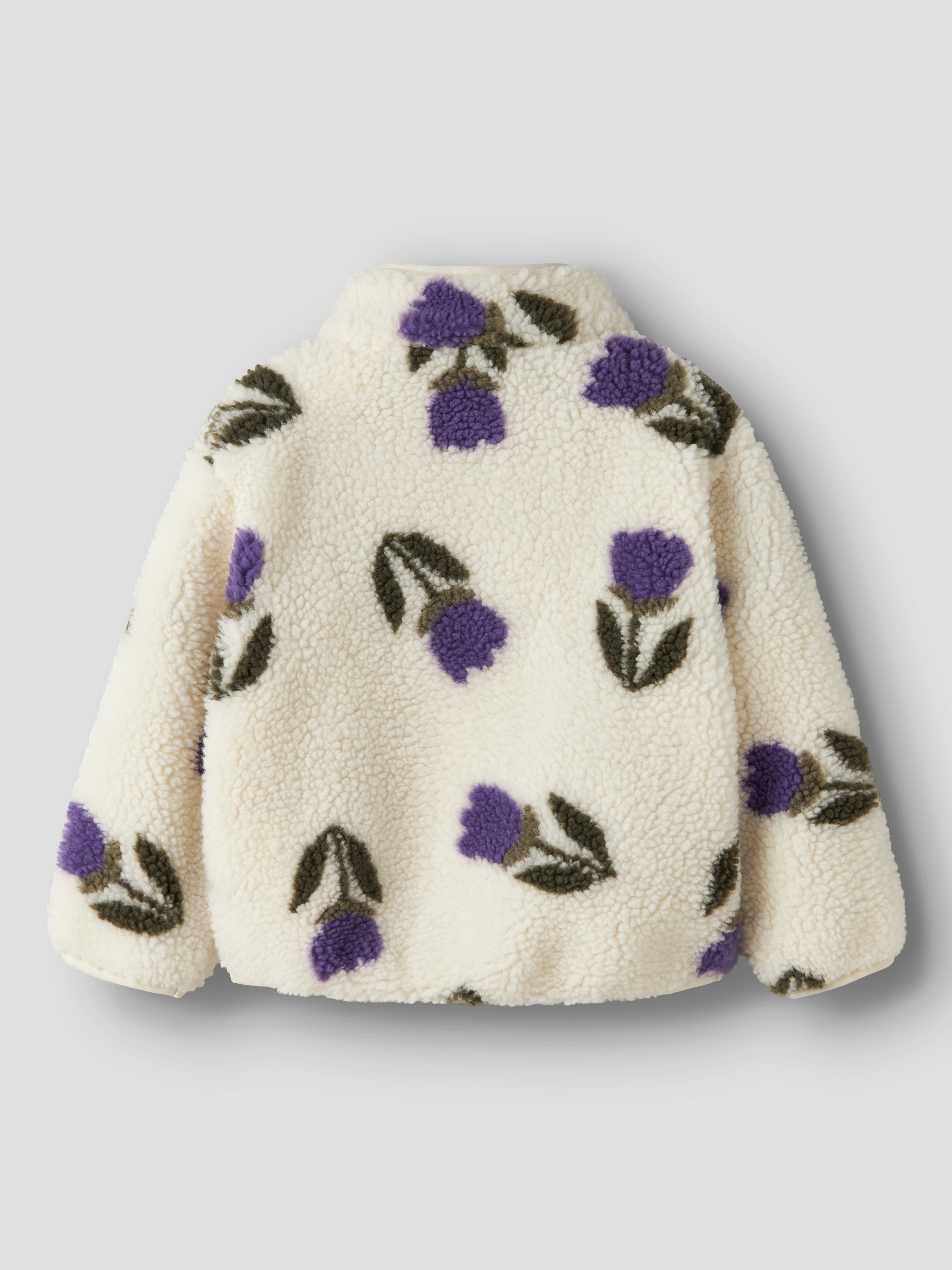 Name It - Onelda Teddy Cardigan - Antique White