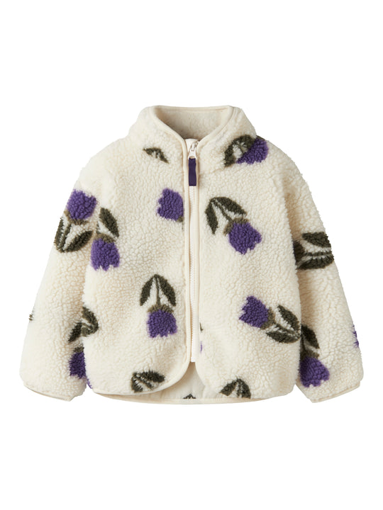 Name It Onelda - Teddy Cardigan - Antique White
