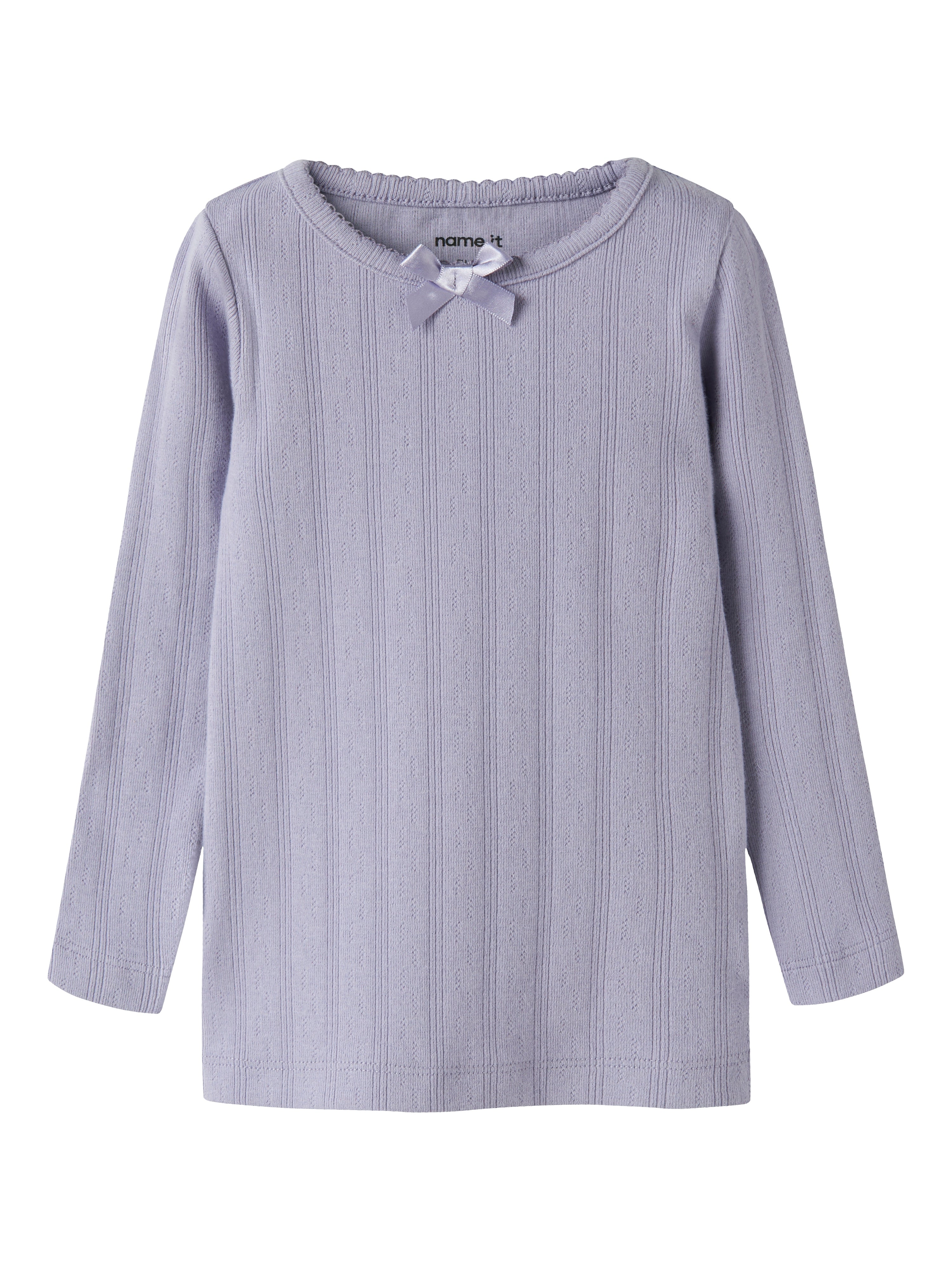 Name It Olene - LS Slim Top - Heirloom Lilac