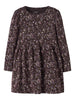 Name It Oceana - LS Dress - Chocolate Plum