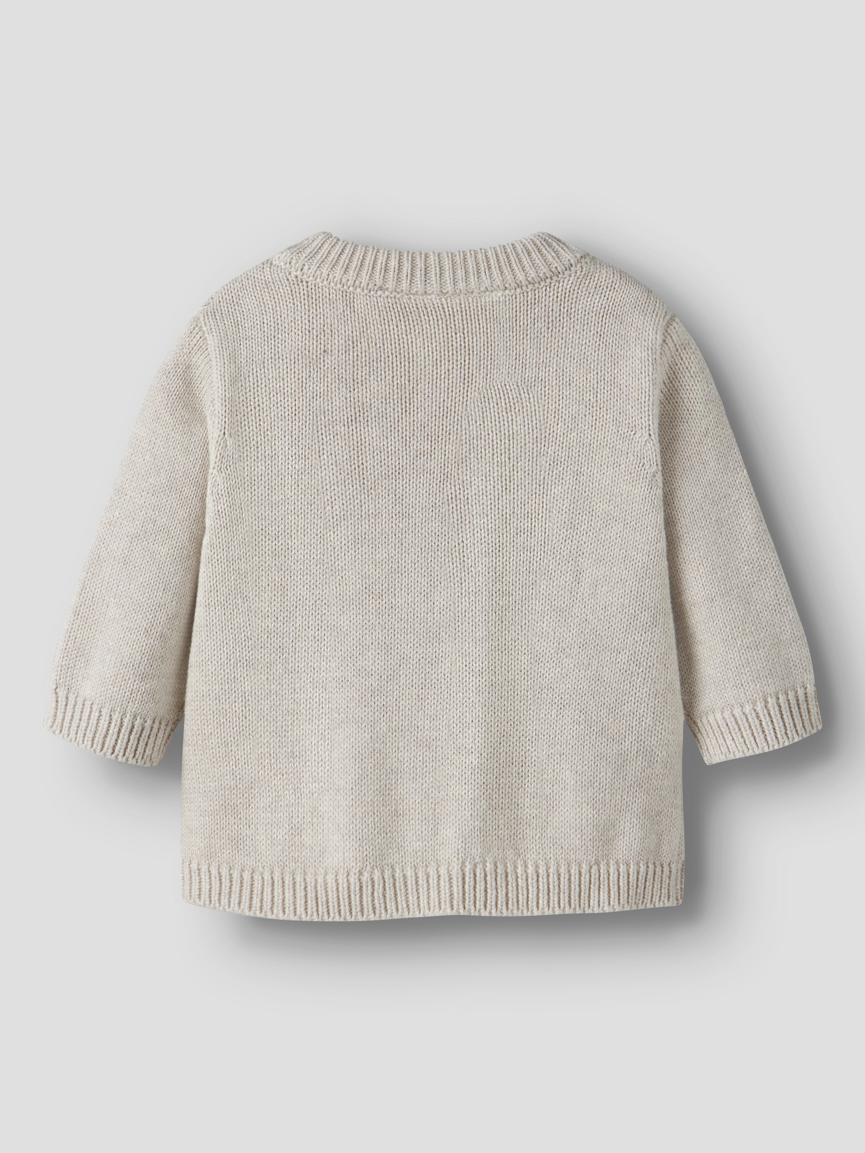 Name It Otelia - LS Knit Cardigan - Peyote Melange
