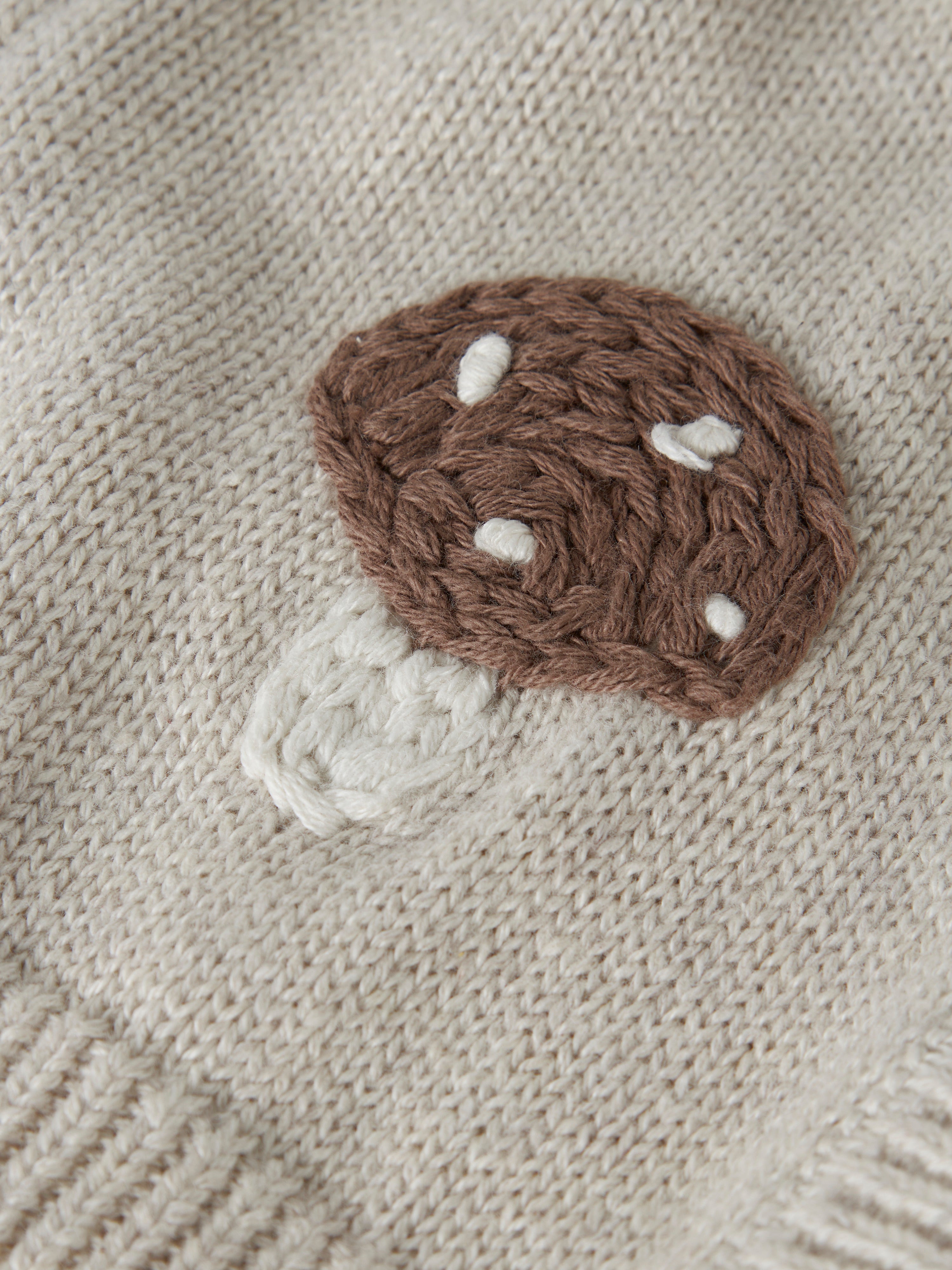 Name It Otelia - LS Knit Cardigan - Peyote Melange