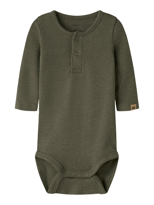 Name It - Ohoney LS Body -  Olive Night