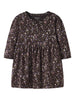 Name It Oceana - LS Dress - Chocolate Plum