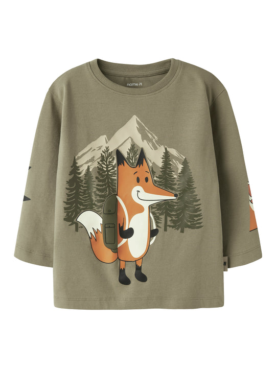 Name It Otto - LS NREG Top - Mermaid