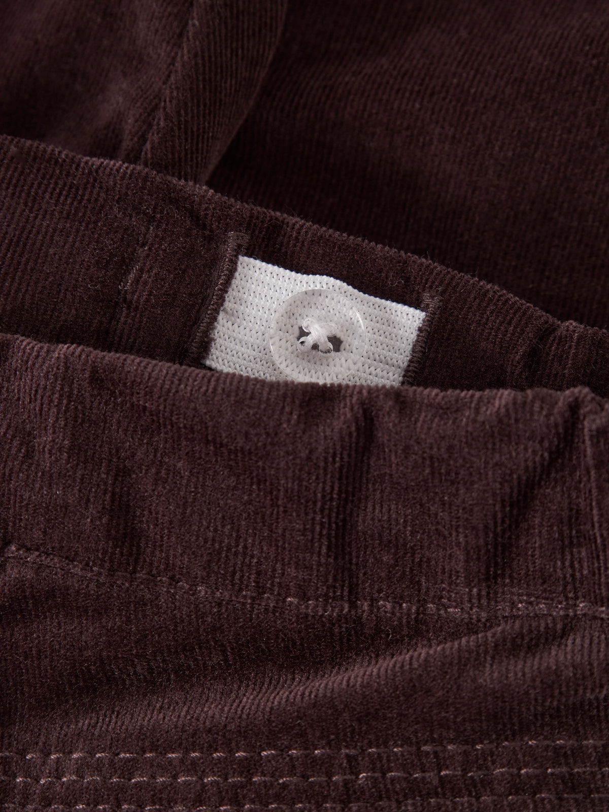 Name It Ben - Reg Cord Pant - Chocolate Plum