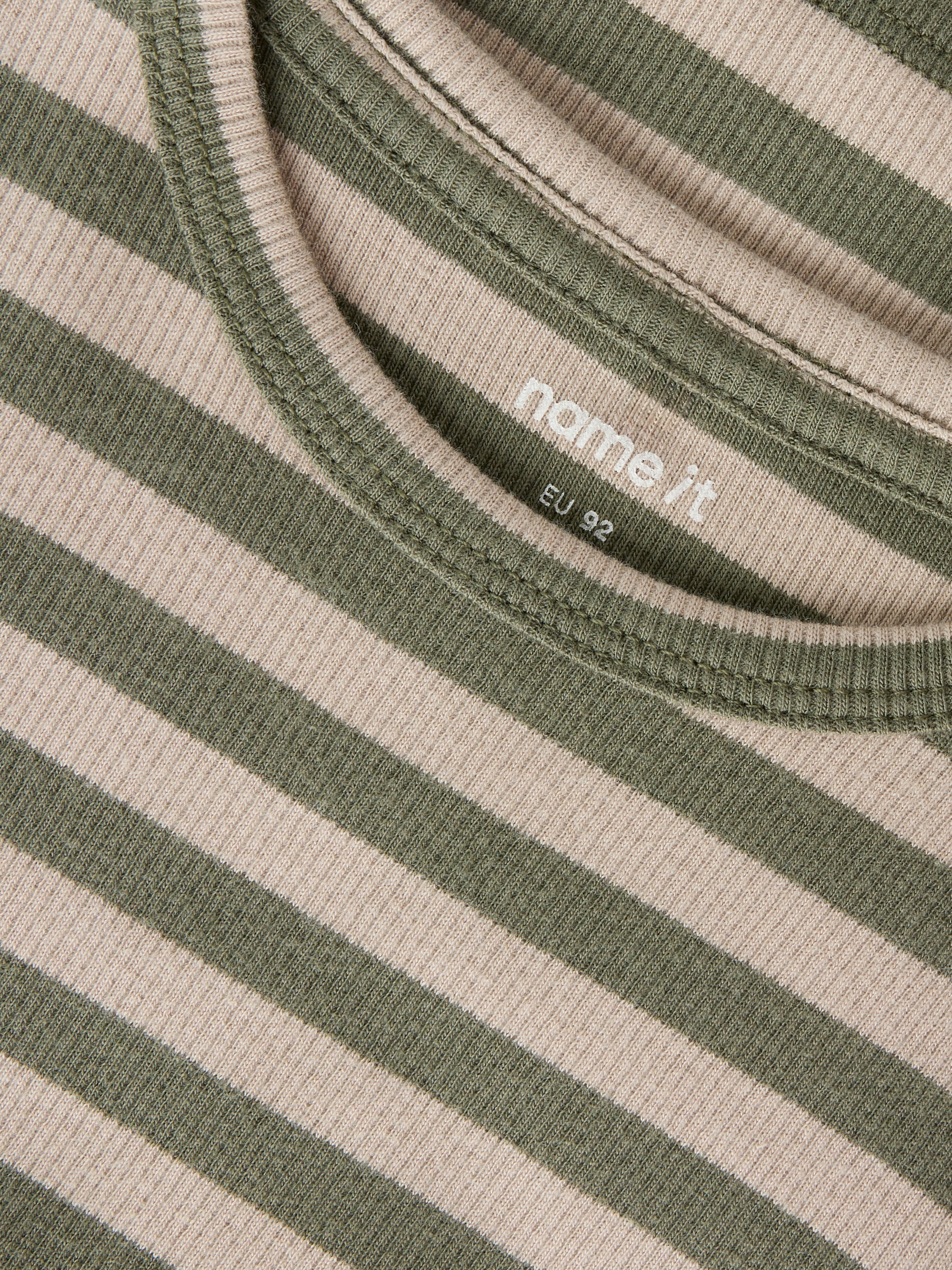 Name It Banio - Ls Shirt Noos - Dusty Olive