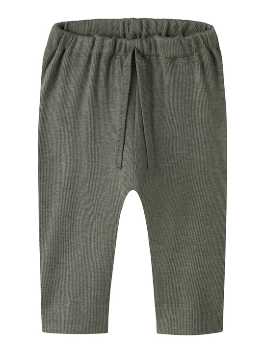 Name It Kab - Pants Noos - Dusty Olive Melange