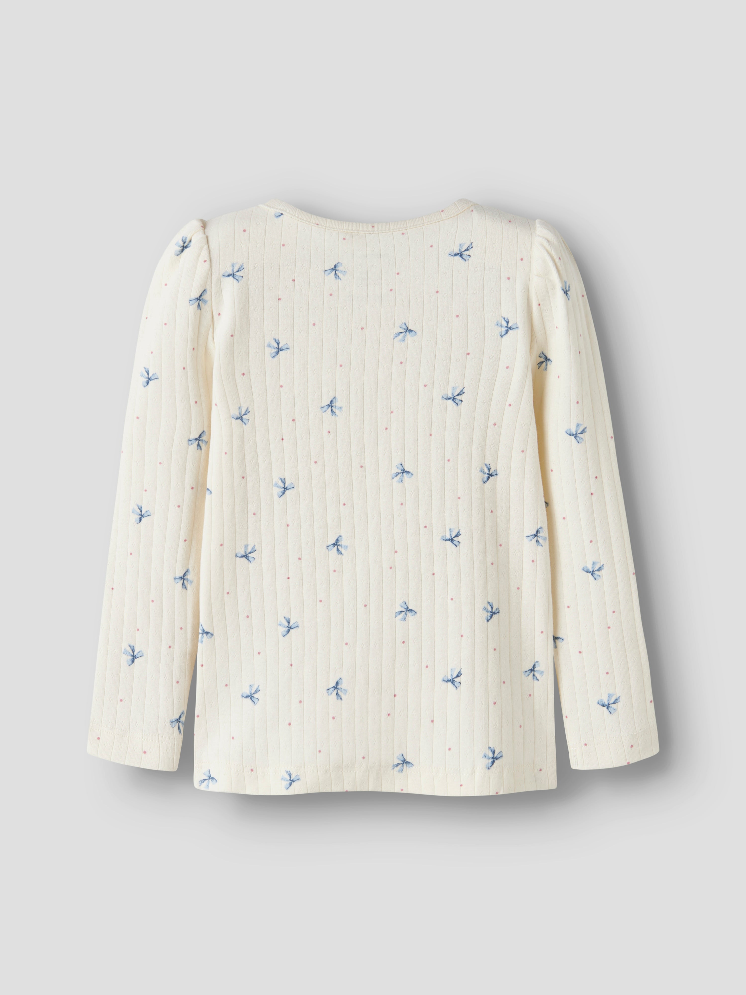 Name It Kathlen - LS Slim Top - Antique White