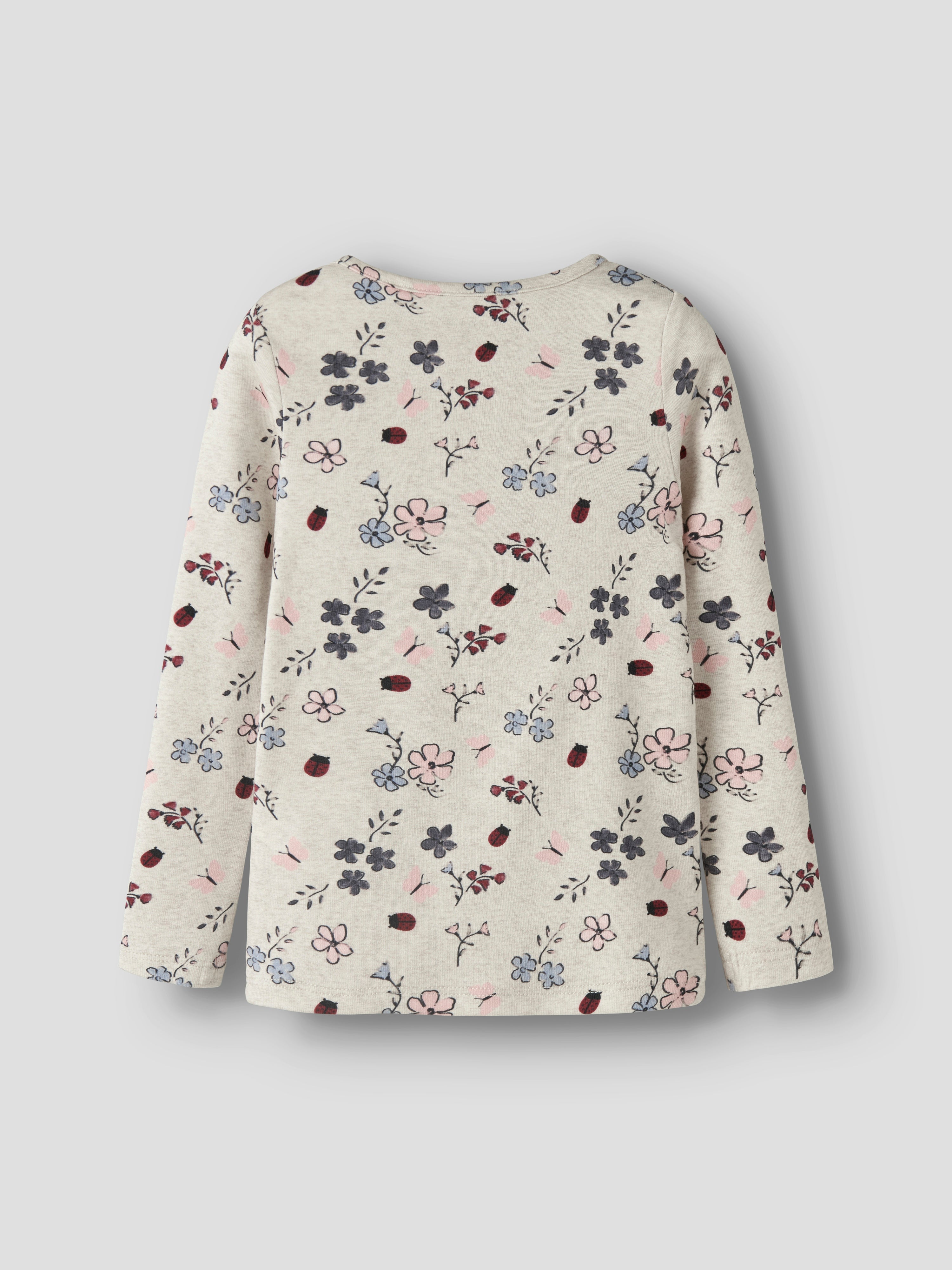 Name It Kamelia - LS Top - Peyote Melange