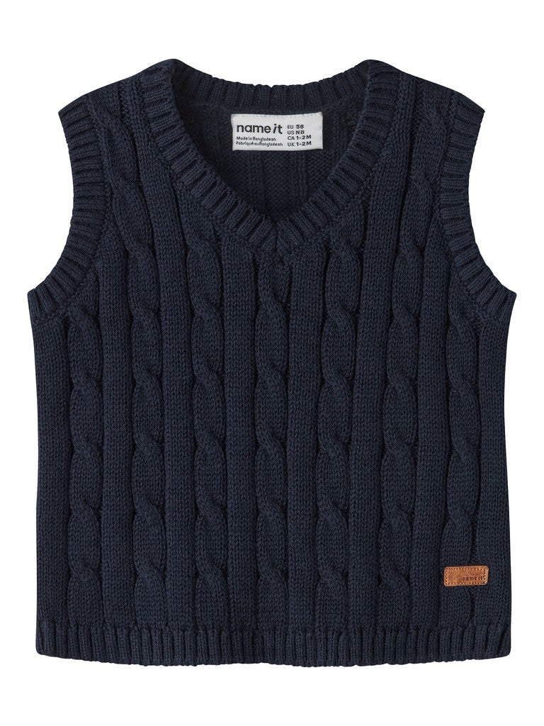 Name It Raffat - Knit Slipover - Navy Blazer