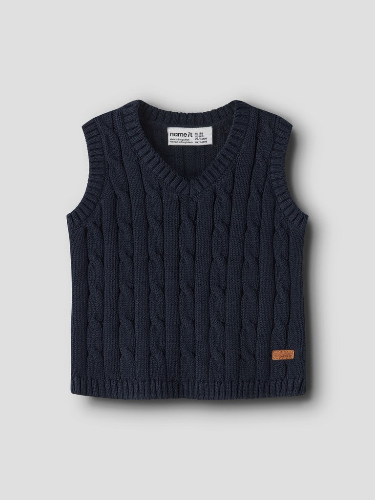Name It Raffat - Knit Slipover - Navy Blazer